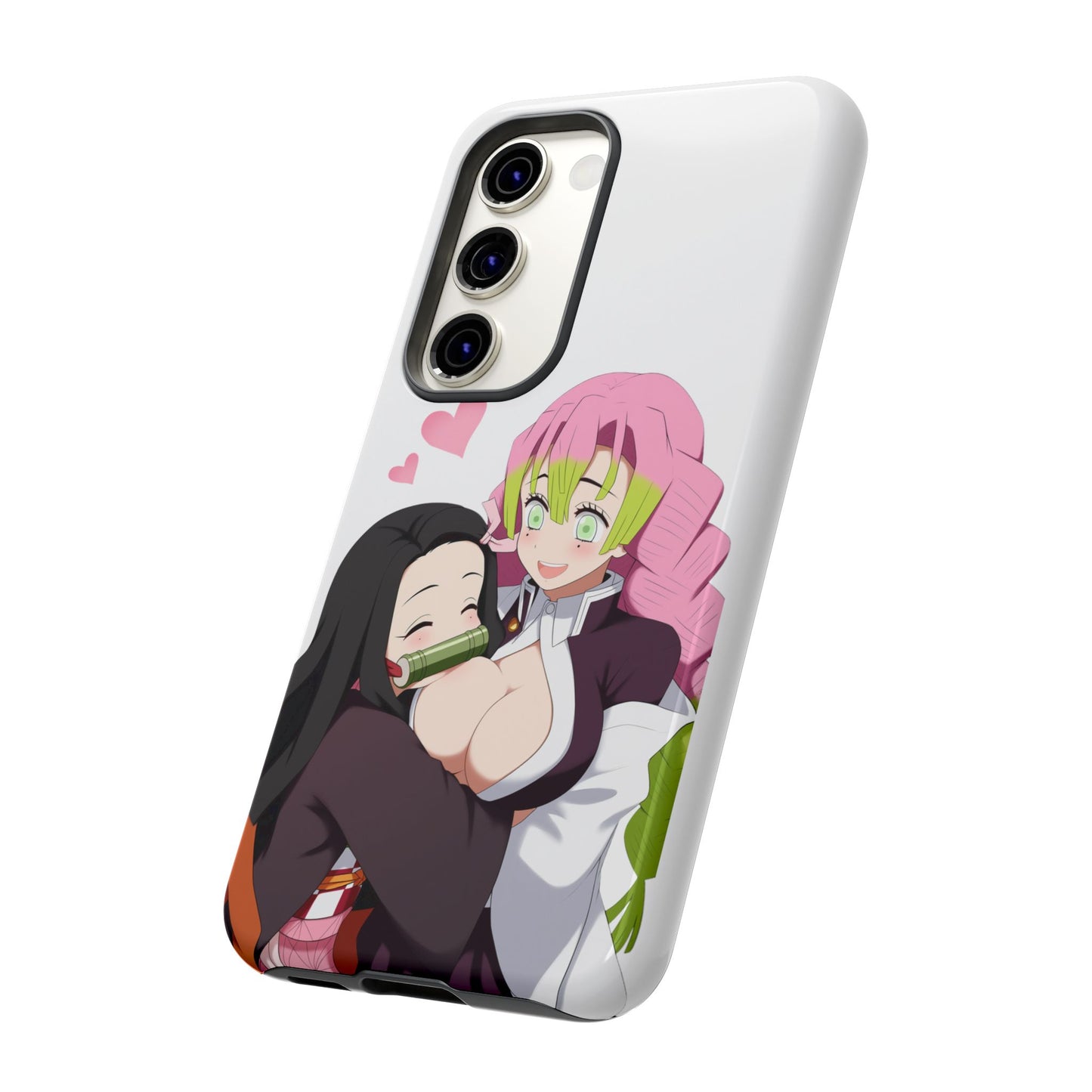 Anime Tough Cases - Nezuko and Mitsuri Demon Slayer Love Design
