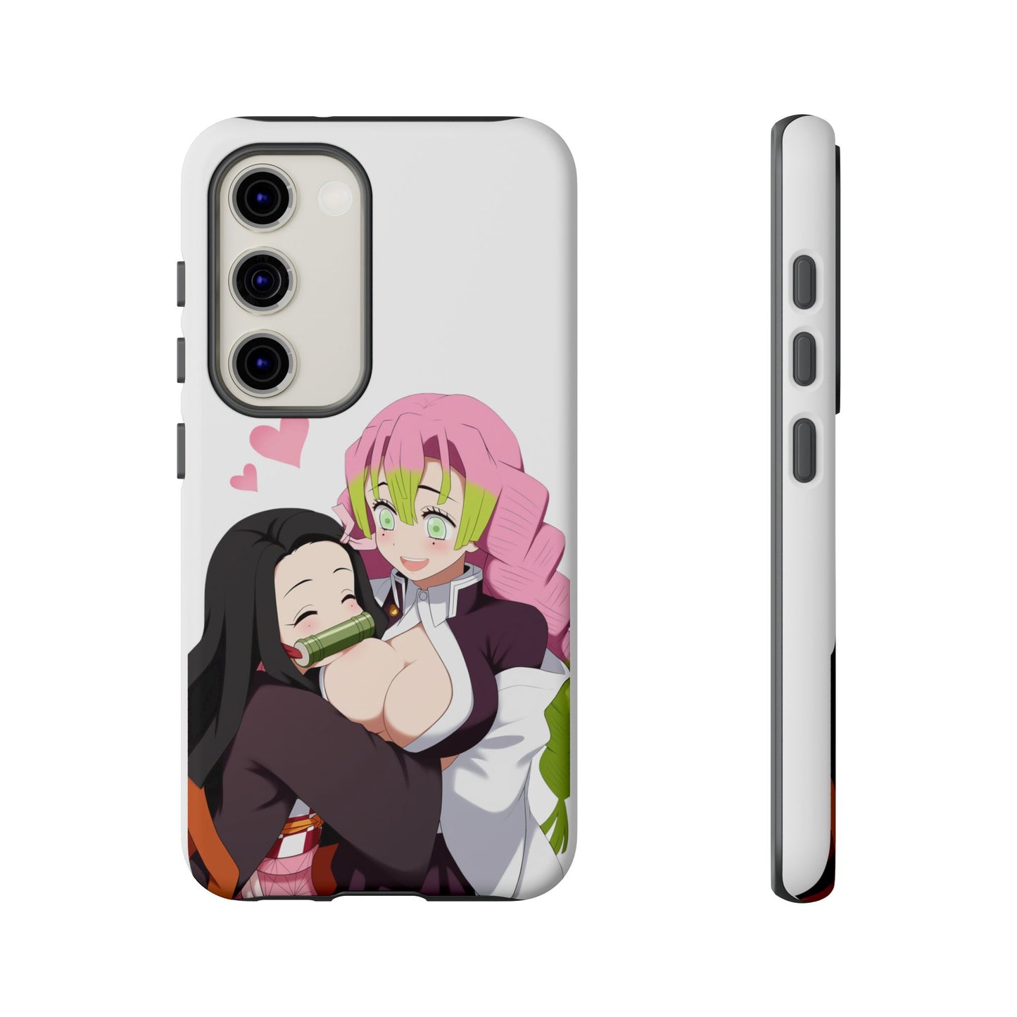 Anime Tough Cases - Nezuko and Mitsuri Demon Slayer Love Design