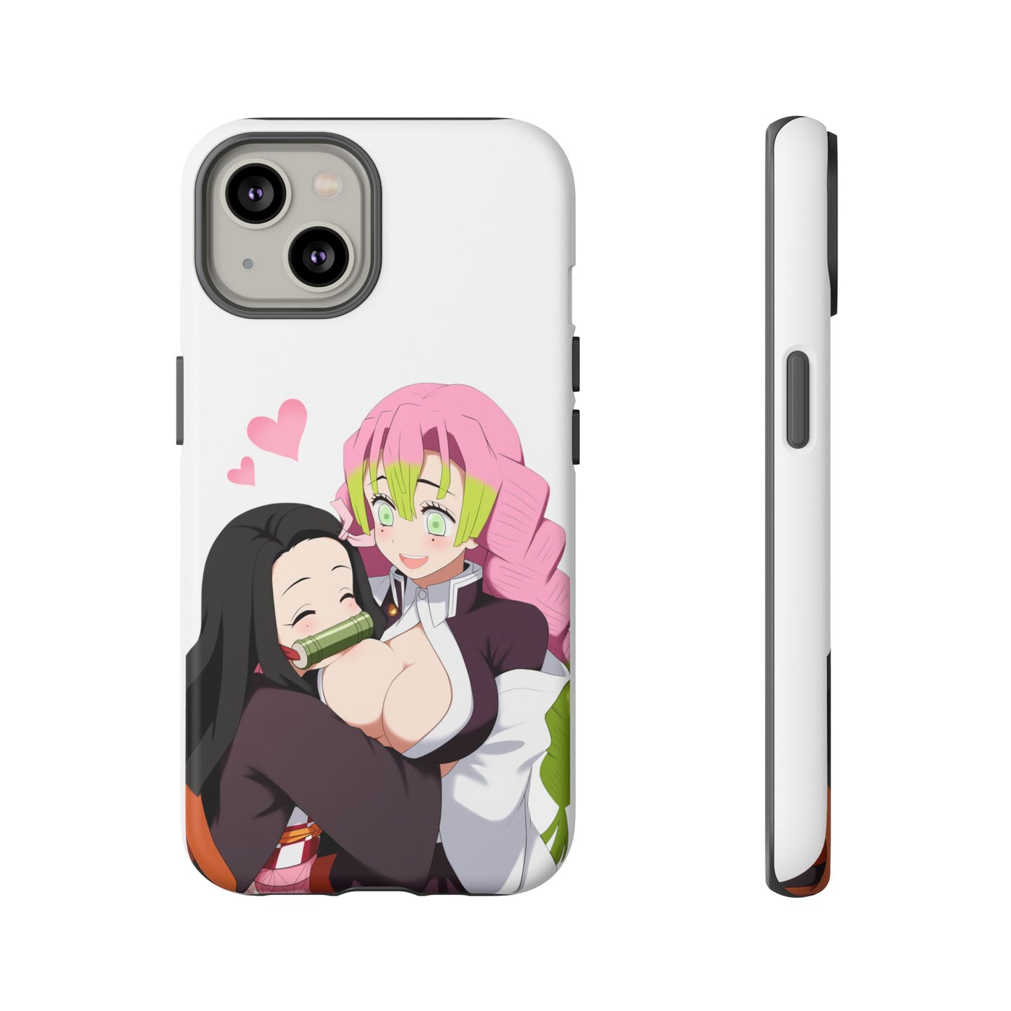 Anime Tough Cases - Nezuko and Mitsuri Demon Slayer Love Design