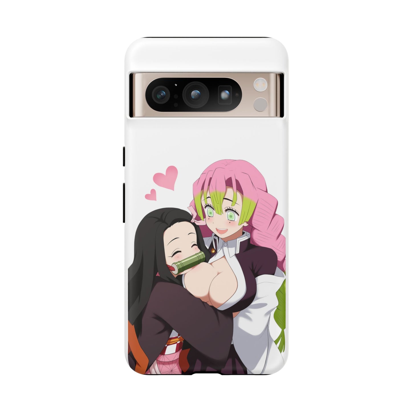 Anime Tough Cases - Nezuko and Mitsuri Demon Slayer Love Design