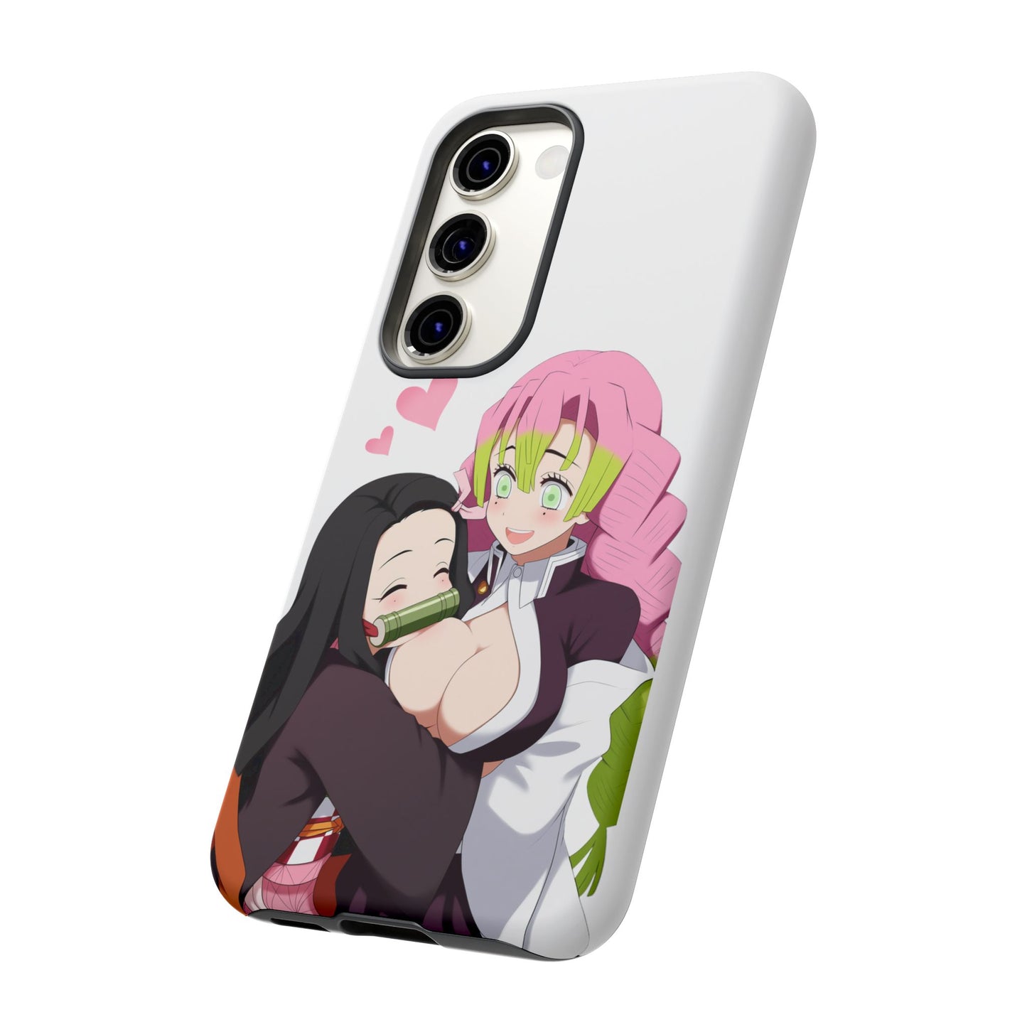 Anime Tough Cases - Nezuko and Mitsuri Demon Slayer Love Design