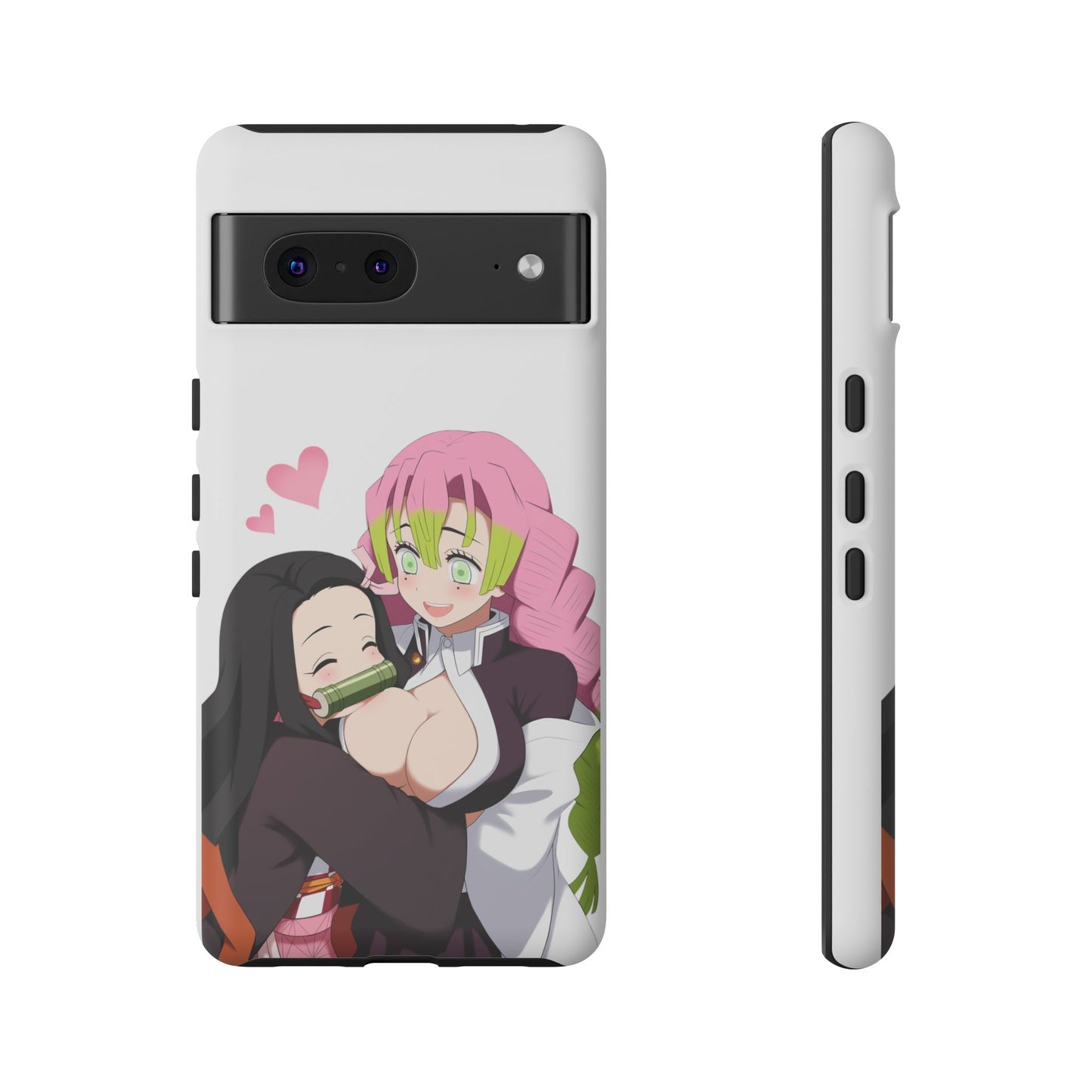 Anime Tough Cases - Nezuko and Mitsuri Demon Slayer Love Design