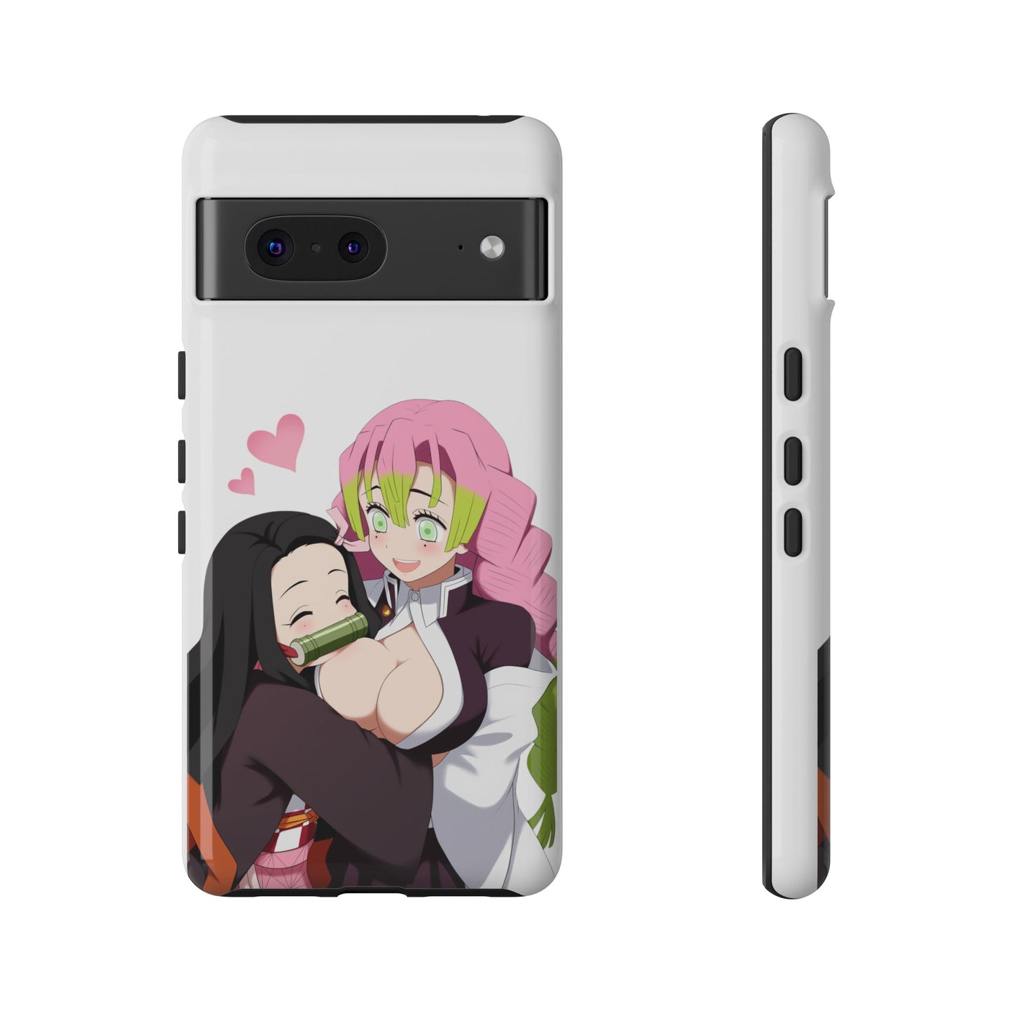 Anime Tough Cases - Nezuko and Mitsuri Demon Slayer Love Design
