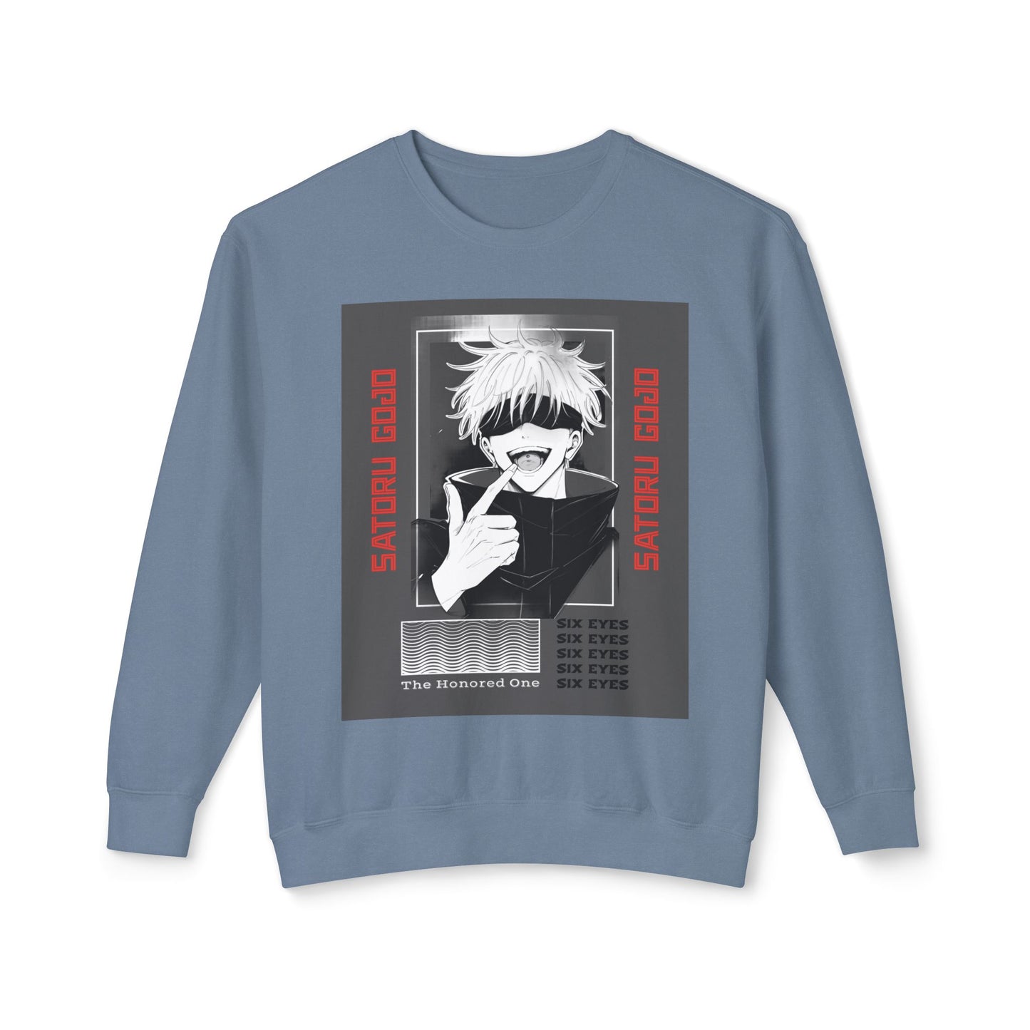 Satoru Gojo Jujutsu Kaisen Sweatshirt, Infinite Void Anime Crewneck, Domain Expansion, Unisex Top