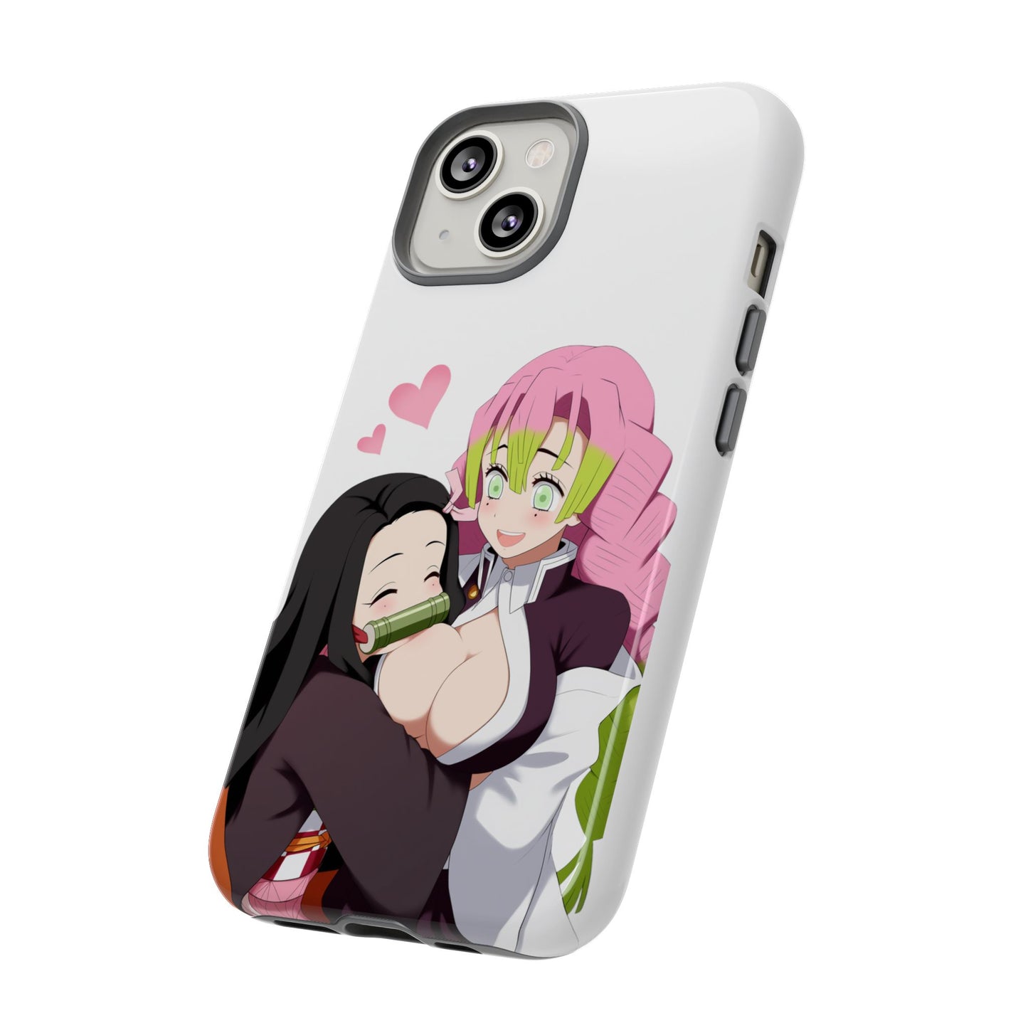 Anime Tough Cases - Nezuko and Mitsuri Demon Slayer Love Design