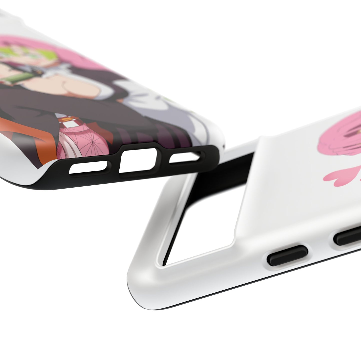 Anime Tough Cases - Nezuko and Mitsuri Demon Slayer Love Design