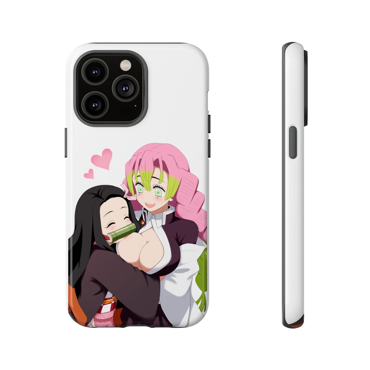 Anime Tough Cases - Nezuko and Mitsuri Demon Slayer Love Design