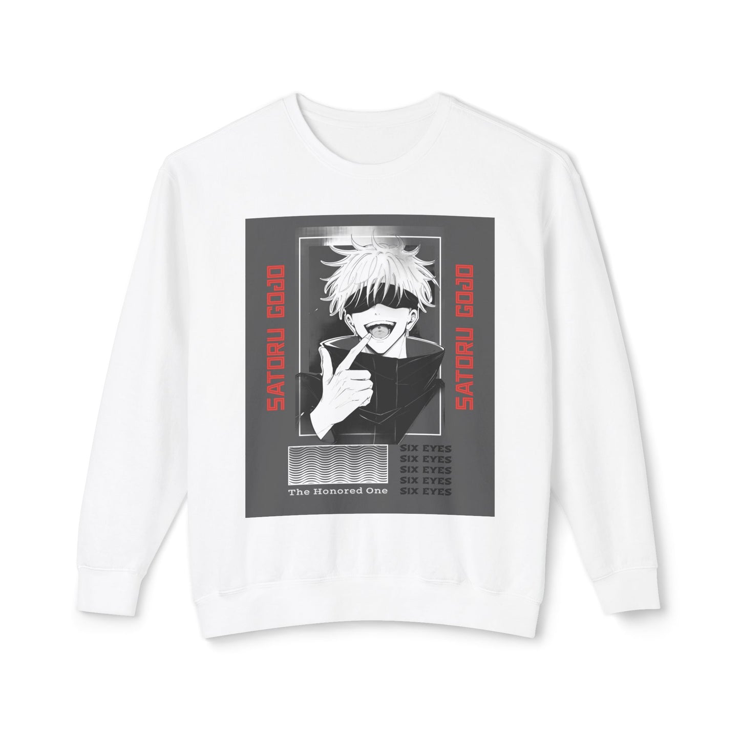 Satoru Gojo Jujutsu Kaisen Sweatshirt, Infinite Void Anime Crewneck, Domain Expansion, Unisex Top