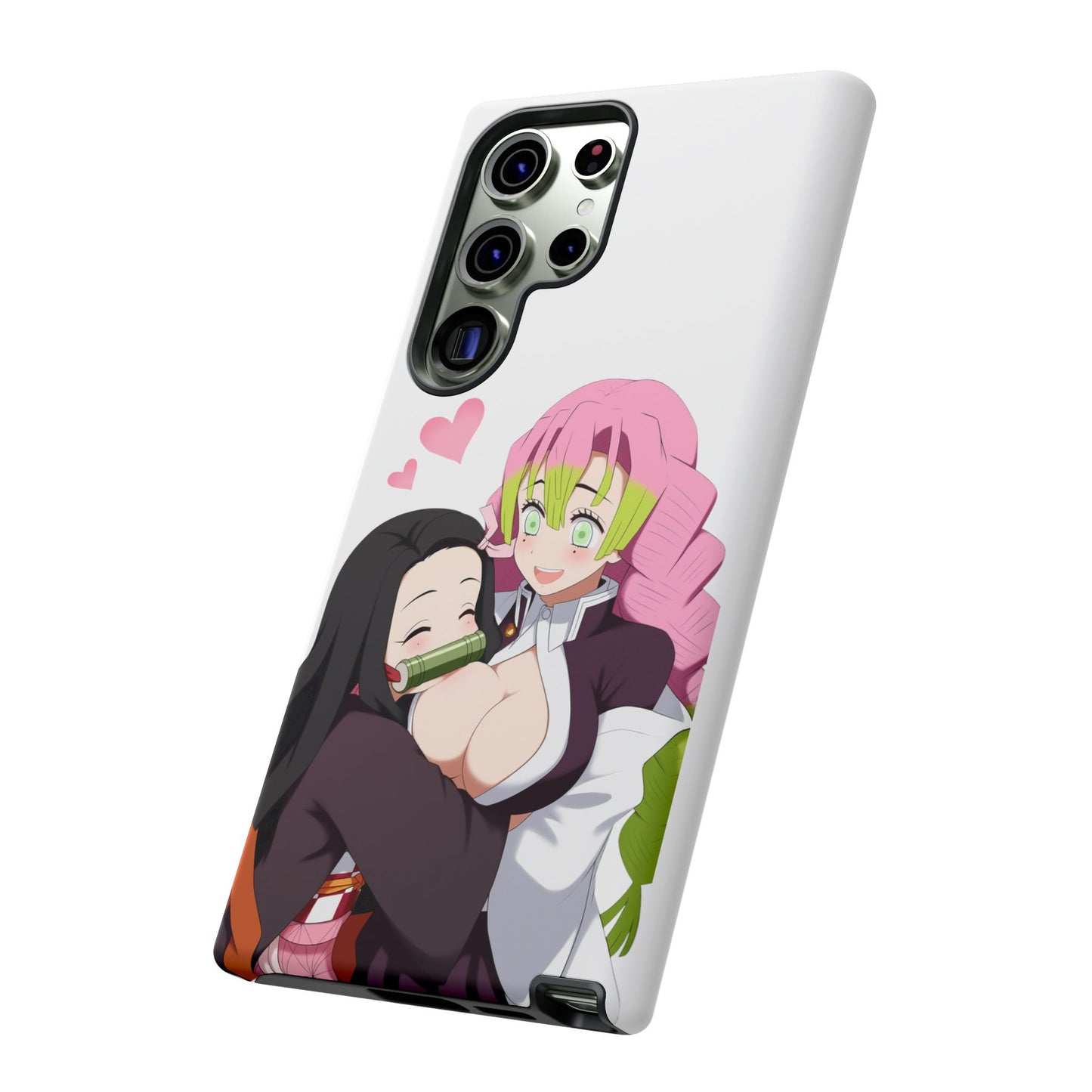 Anime Tough Cases - Nezuko and Mitsuri Demon Slayer Love Design