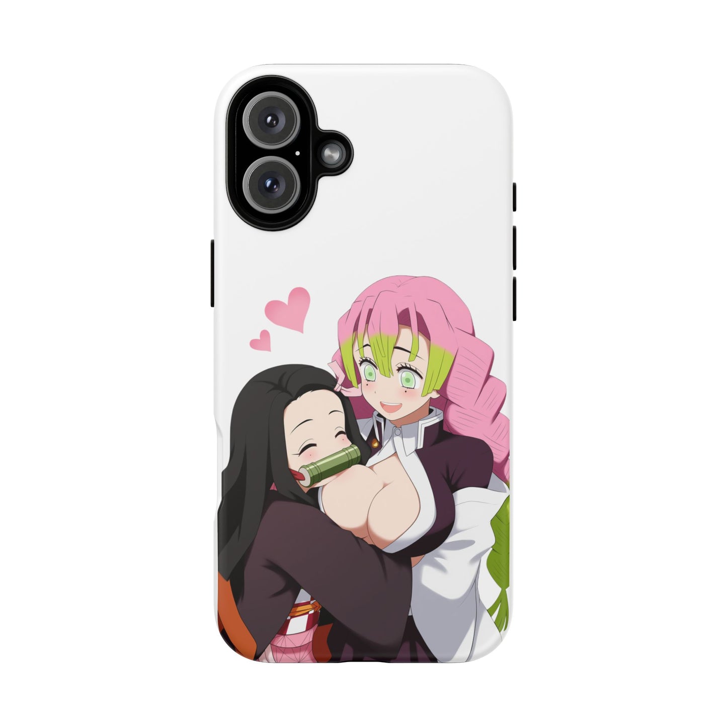 Anime Tough Cases - Nezuko and Mitsuri Demon Slayer Love Design