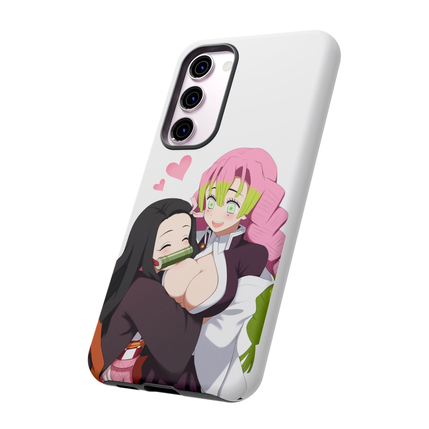 Anime Tough Cases - Nezuko and Mitsuri Demon Slayer Love Design