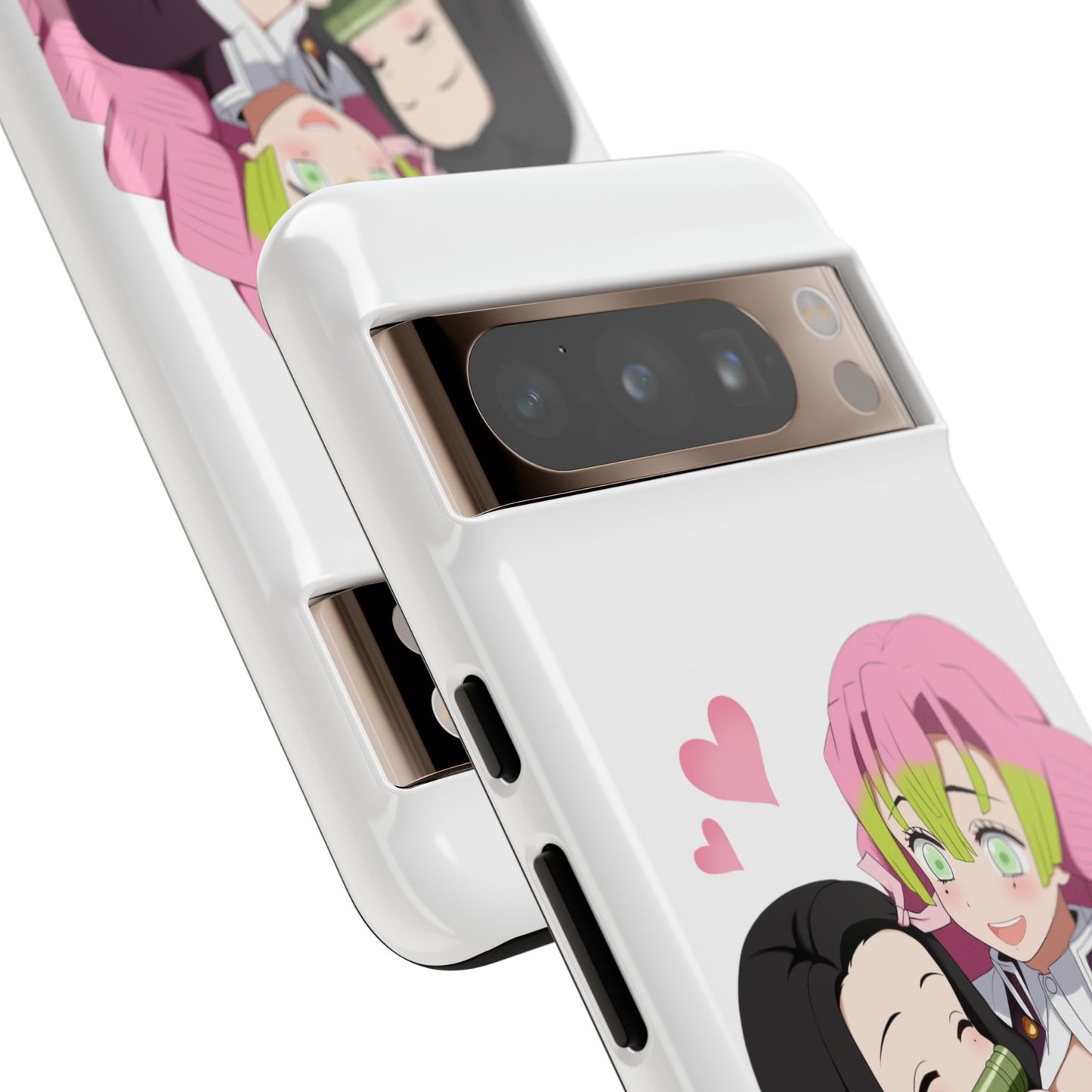 Anime Tough Cases - Nezuko and Mitsuri Demon Slayer Love Design