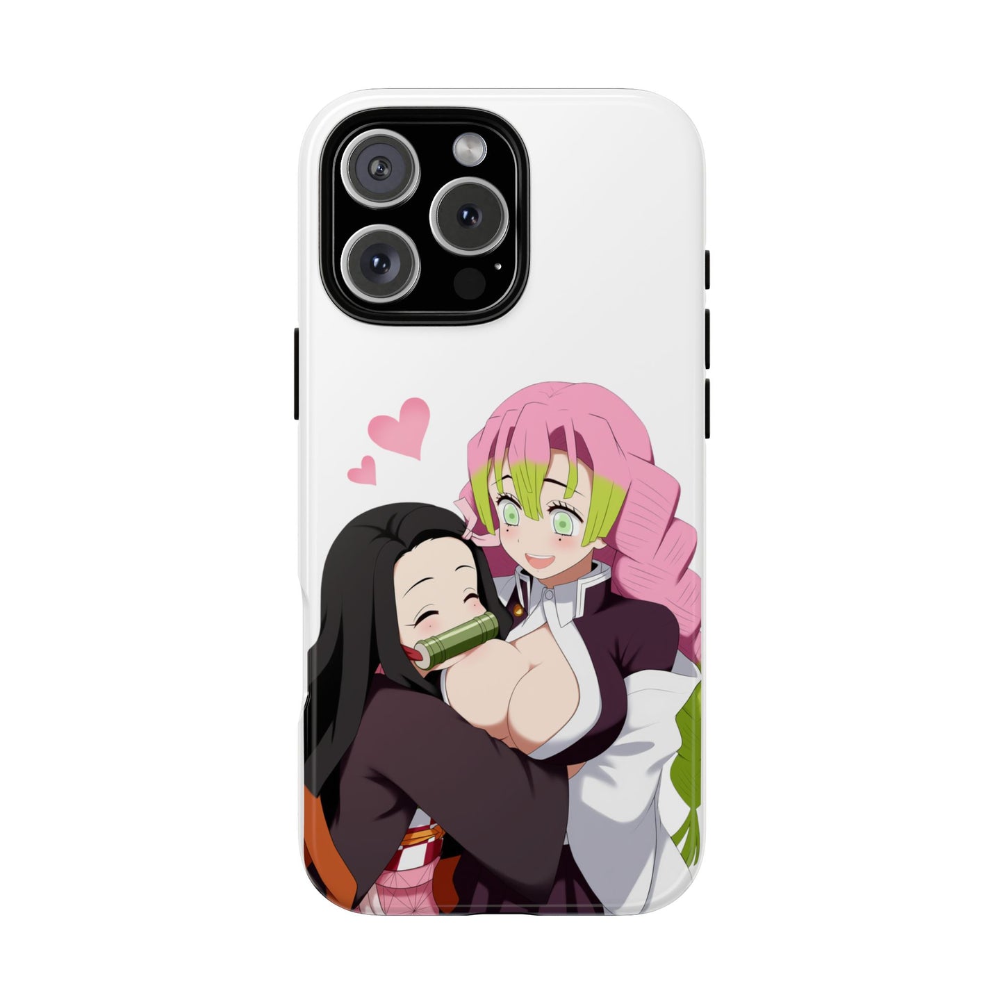 Anime Tough Cases - Nezuko and Mitsuri Demon Slayer Love Design