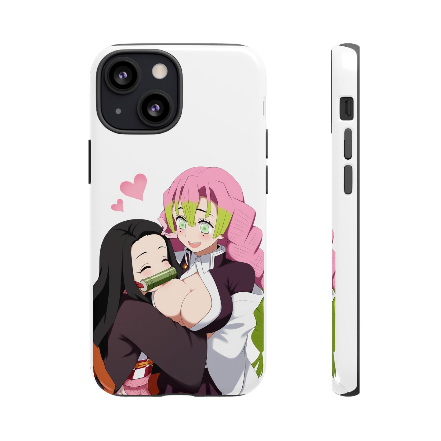 Anime Tough Cases - Nezuko and Mitsuri Demon Slayer Love Design