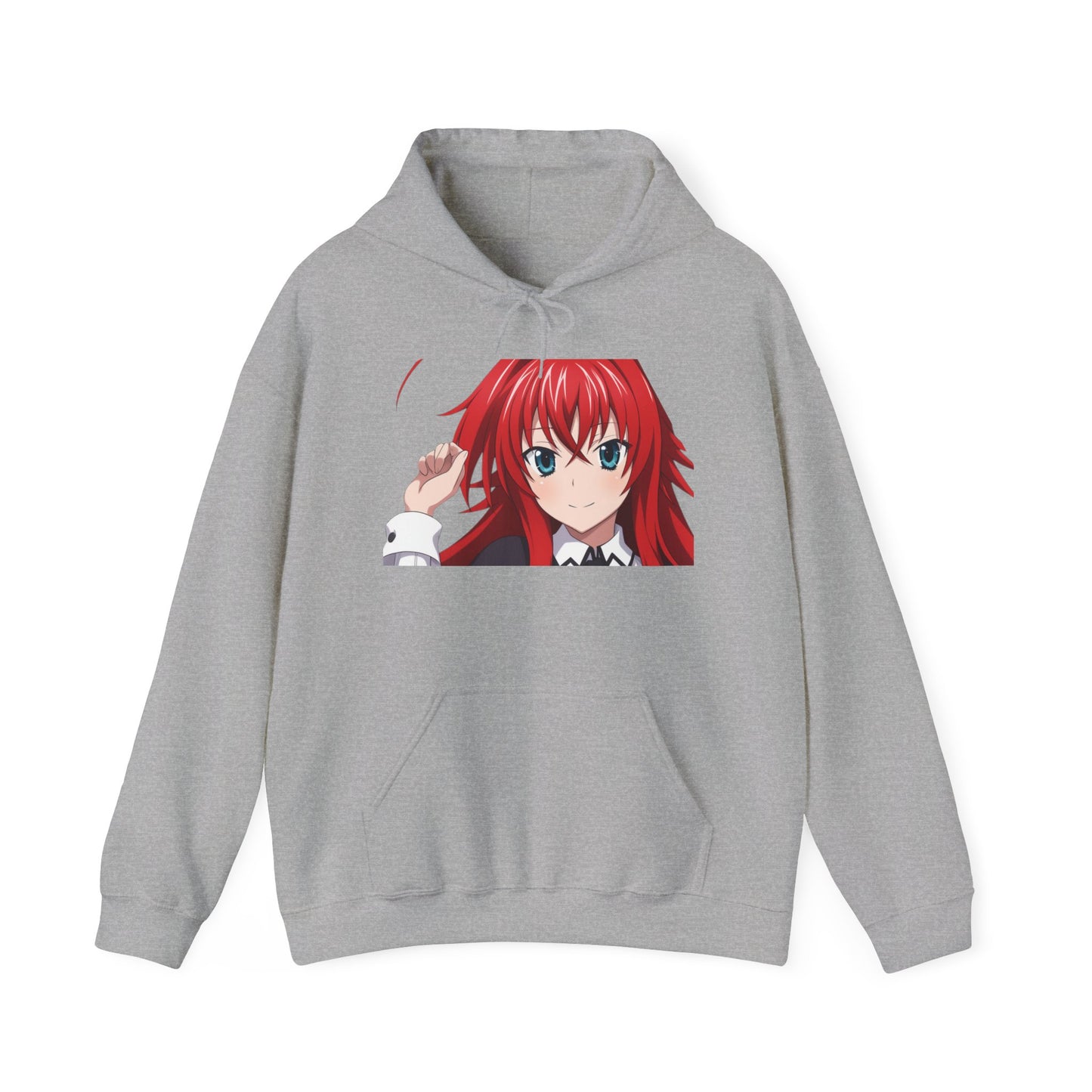 Rias Gremory Anime Hoodie, Unisex Sweatshirt, High School DxD Pullover, Cute Jumper, Gift for Anime Fans