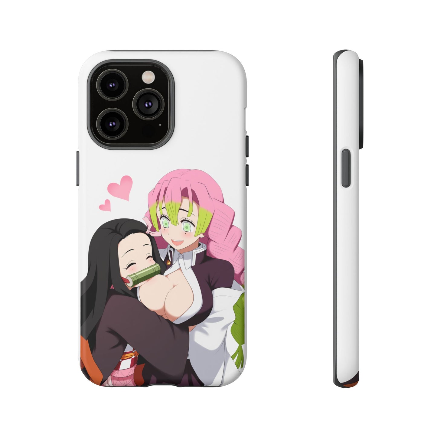 Anime Tough Cases - Nezuko and Mitsuri Demon Slayer Love Design