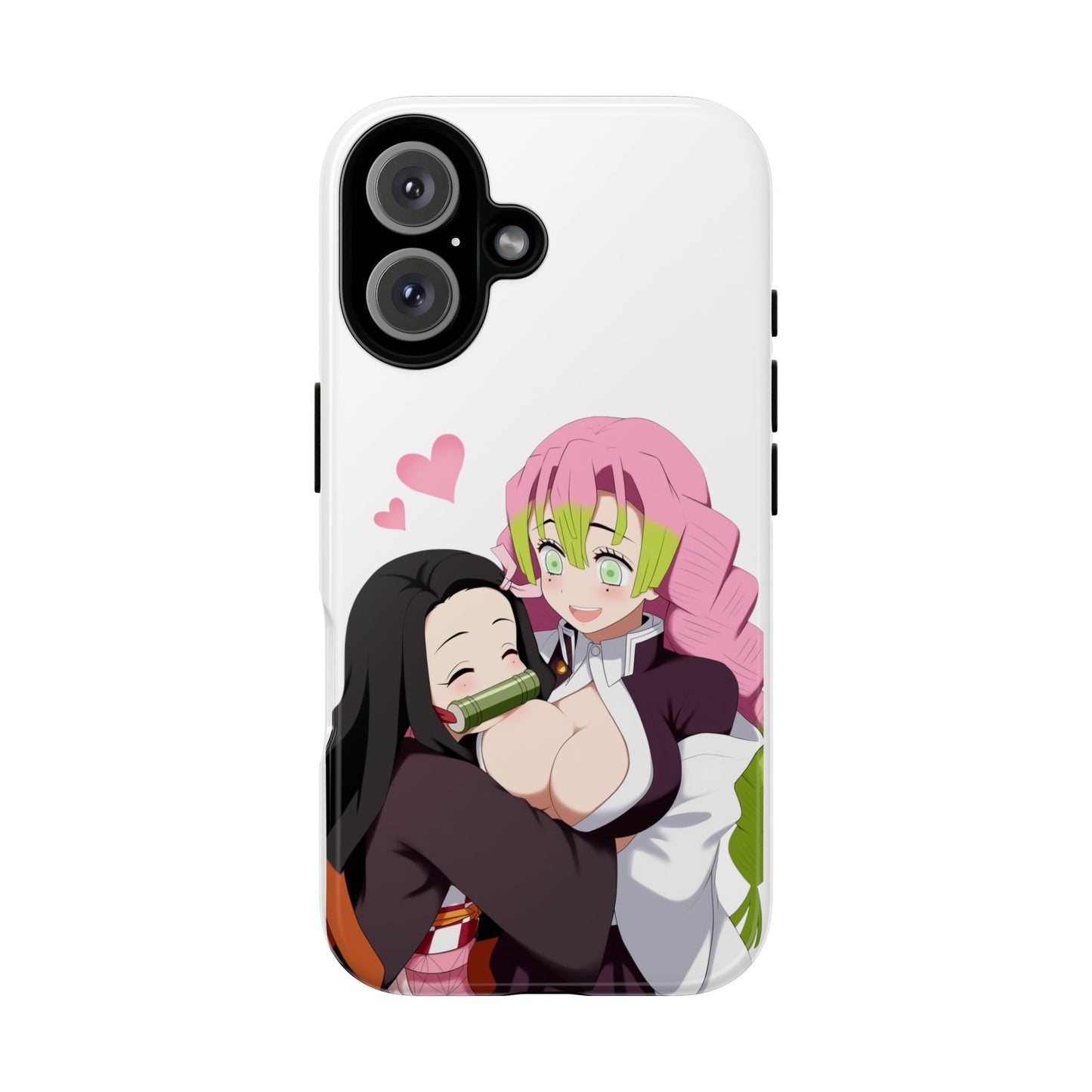 Anime Tough Cases - Nezuko and Mitsuri Demon Slayer Love Design