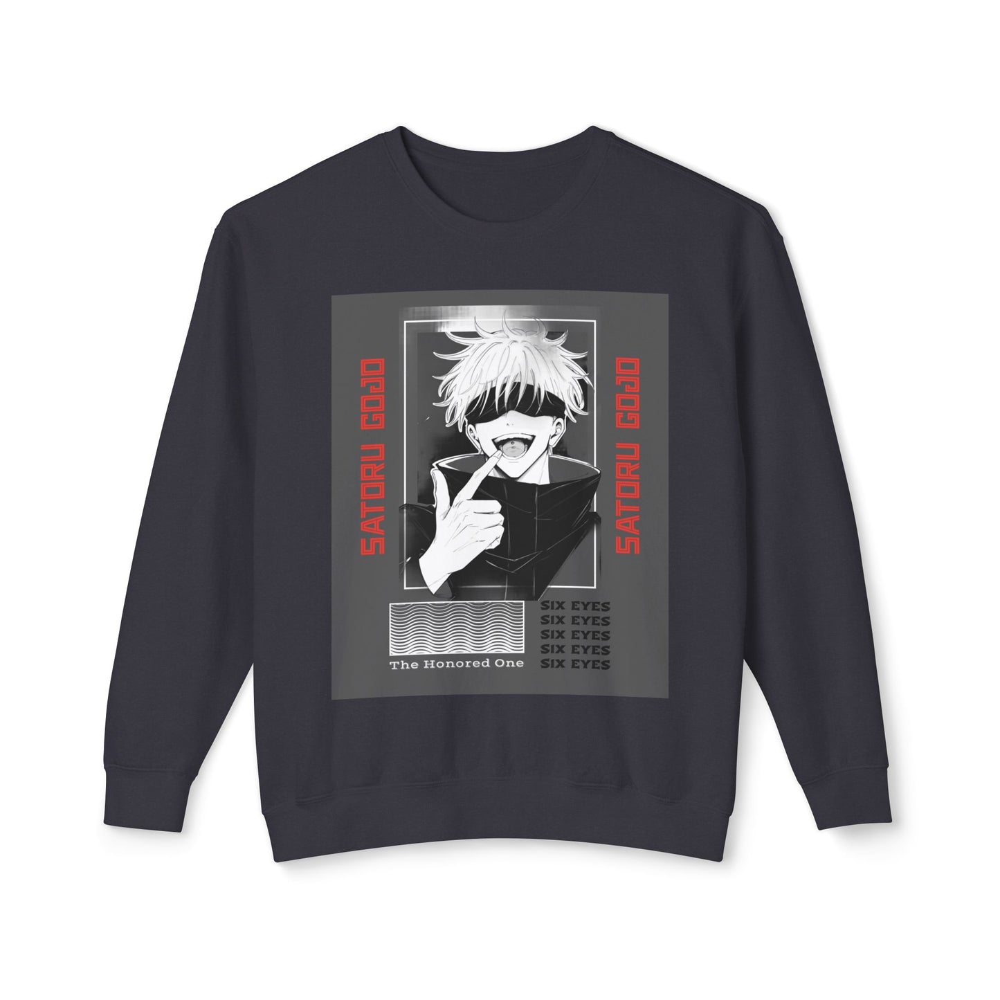 Satoru Gojo Jujutsu Kaisen Sweatshirt, Infinite Void Anime Crewneck, Domain Expansion, Unisex Top