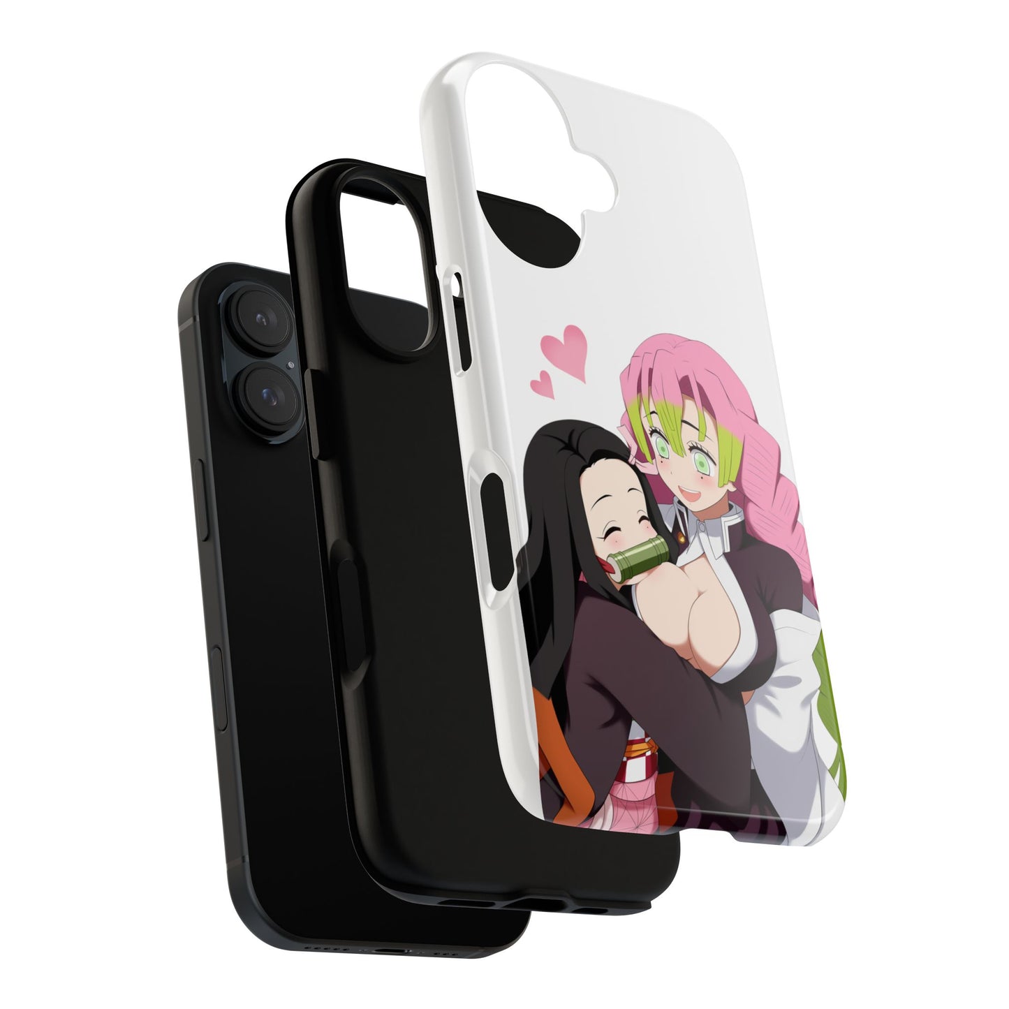 Anime Tough Cases - Nezuko and Mitsuri Demon Slayer Love Design