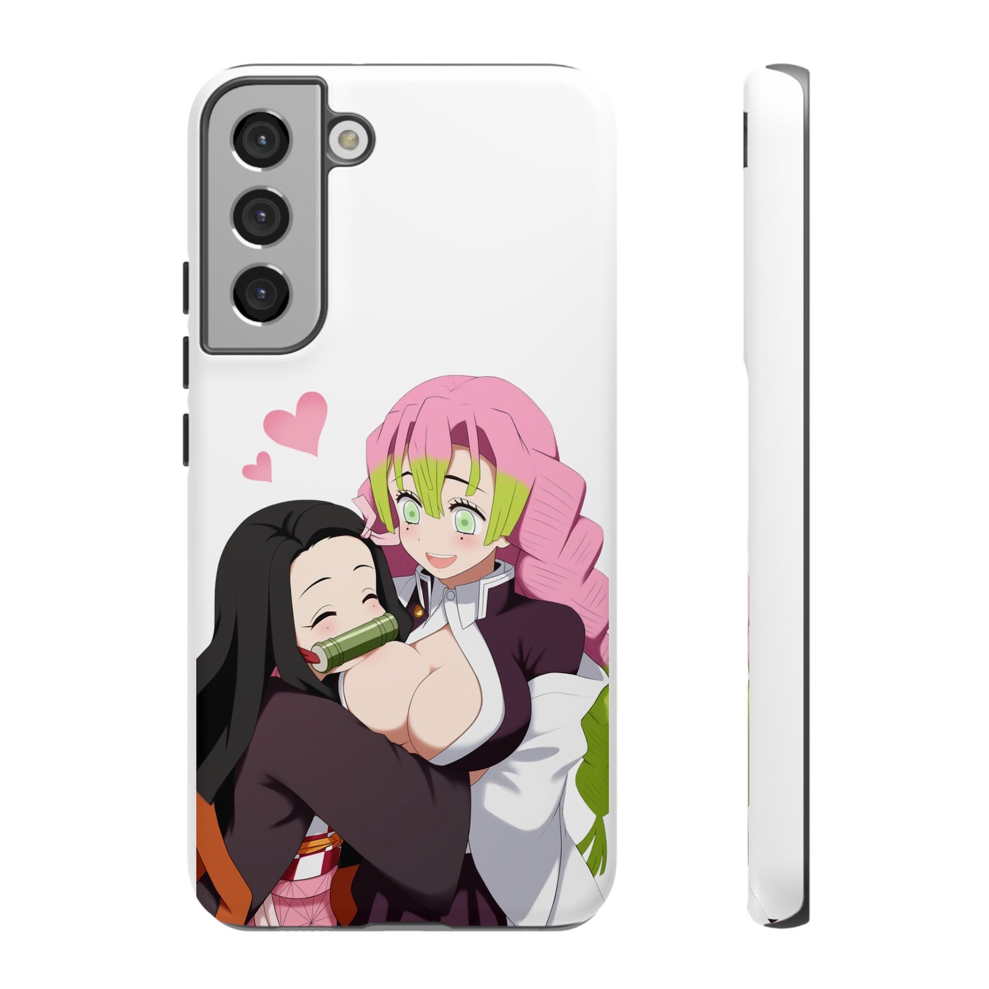 Anime Tough Cases - Nezuko and Mitsuri Demon Slayer Love Design