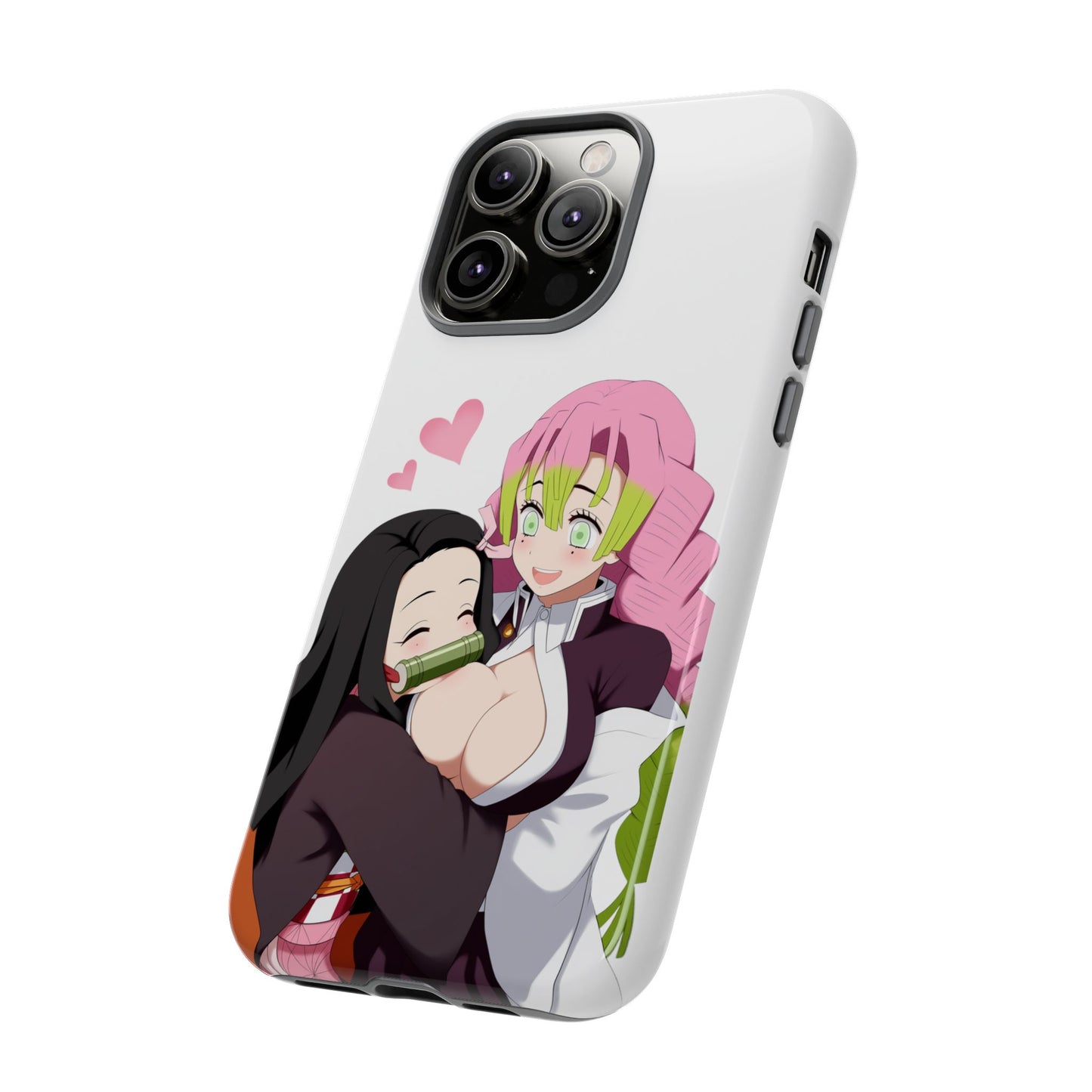 Anime Tough Cases - Nezuko and Mitsuri Demon Slayer Love Design