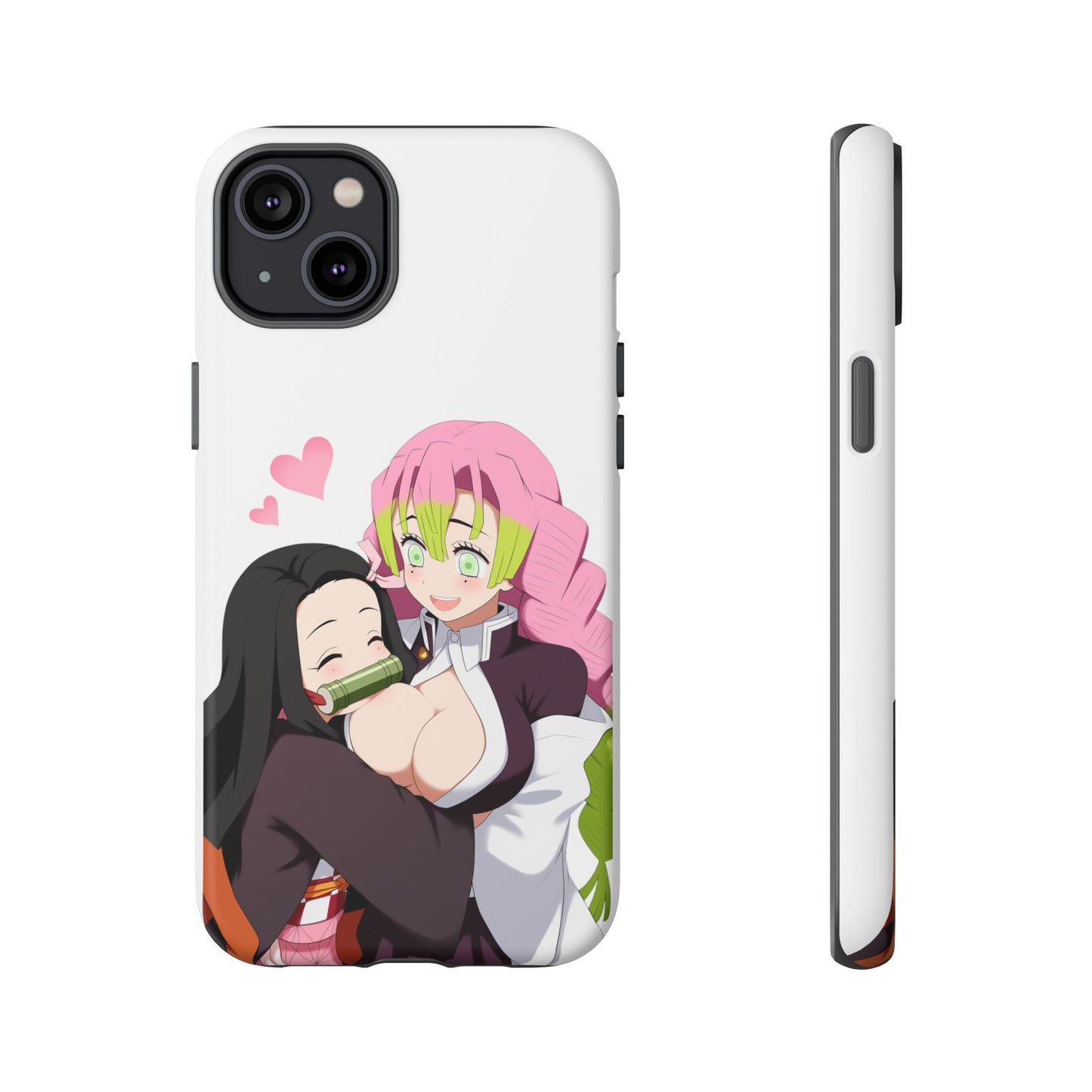 Anime Tough Cases - Nezuko and Mitsuri Demon Slayer Love Design