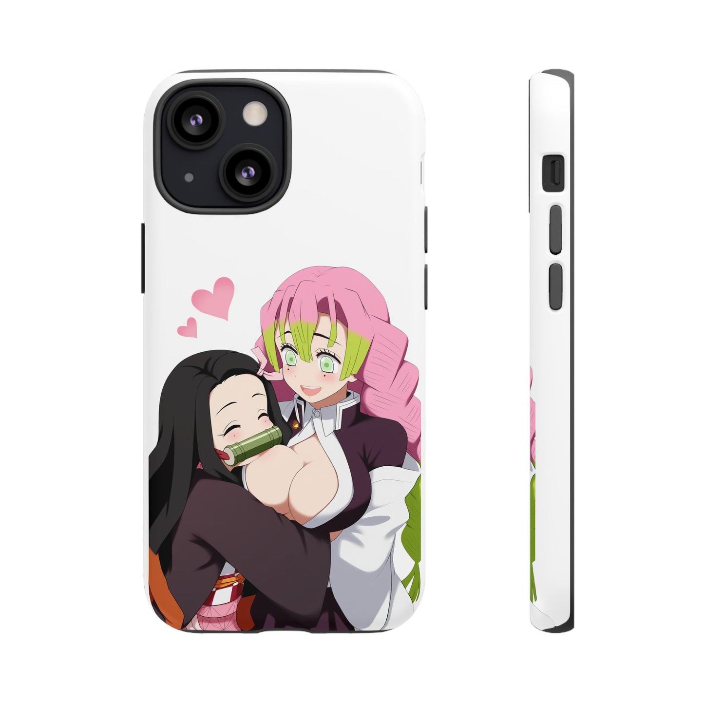 Anime Tough Cases - Nezuko and Mitsuri Demon Slayer Love Design