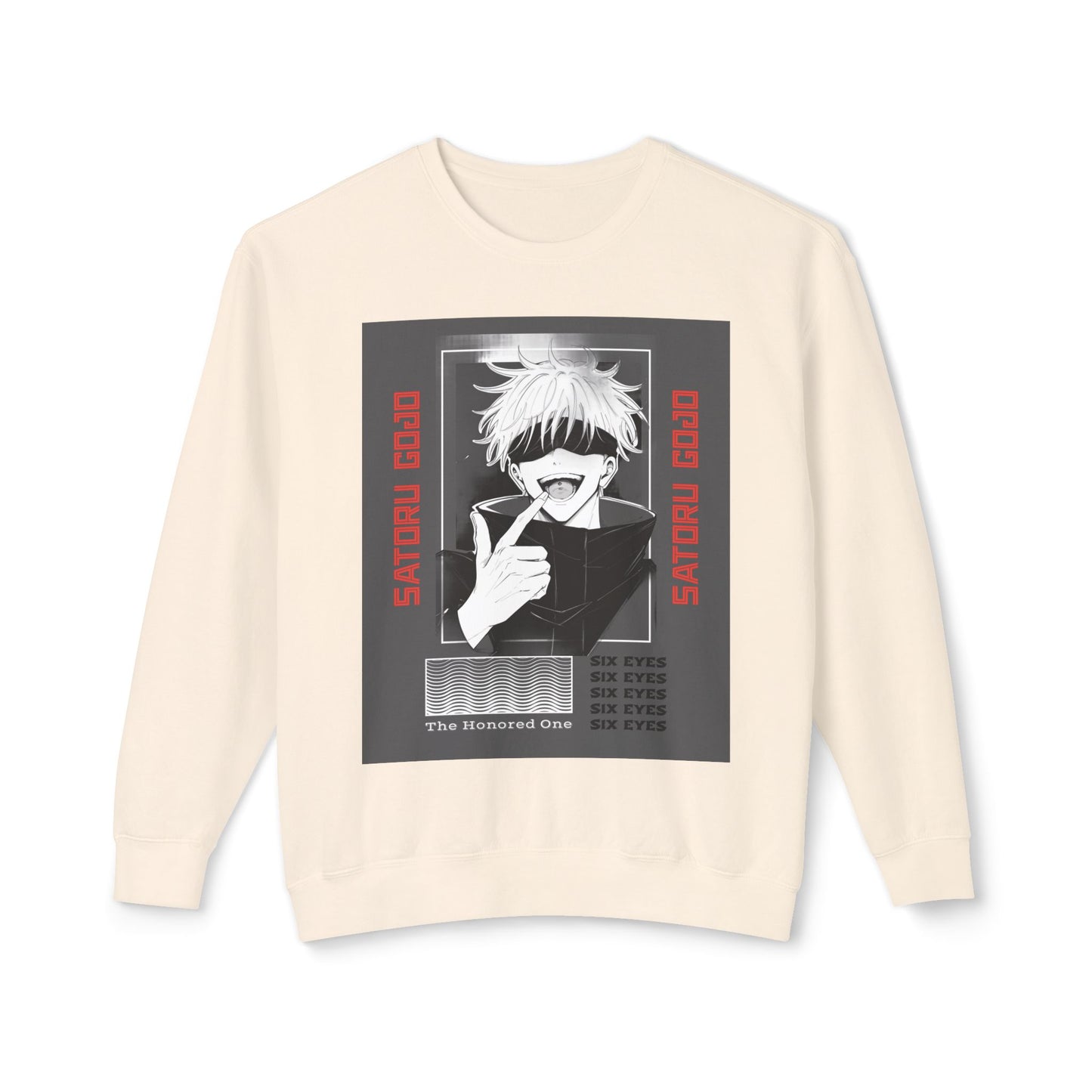 Satoru Gojo Jujutsu Kaisen Sweatshirt, Infinite Void Anime Crewneck, Domain Expansion, Unisex Top