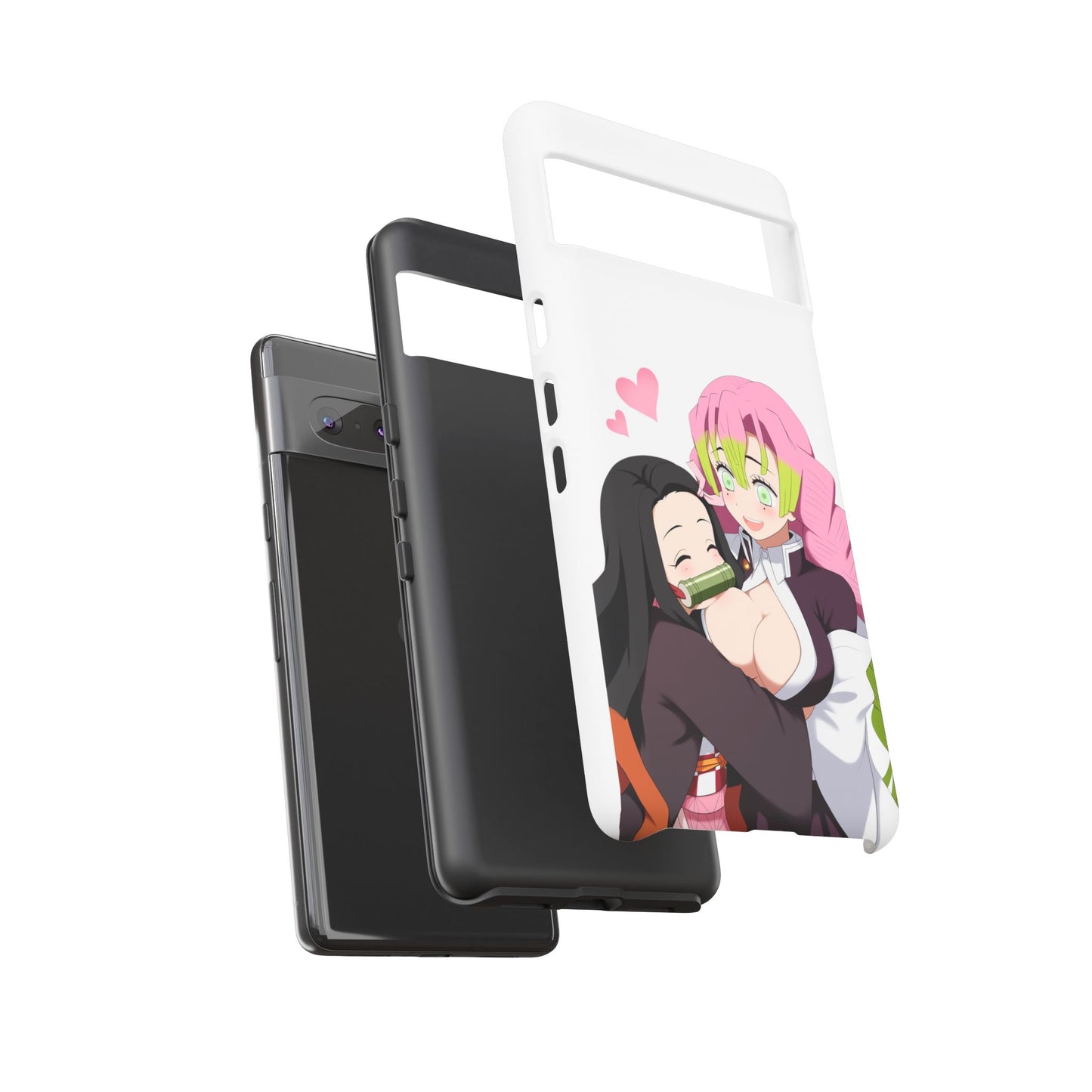 Anime Tough Cases - Nezuko and Mitsuri Demon Slayer Love Design