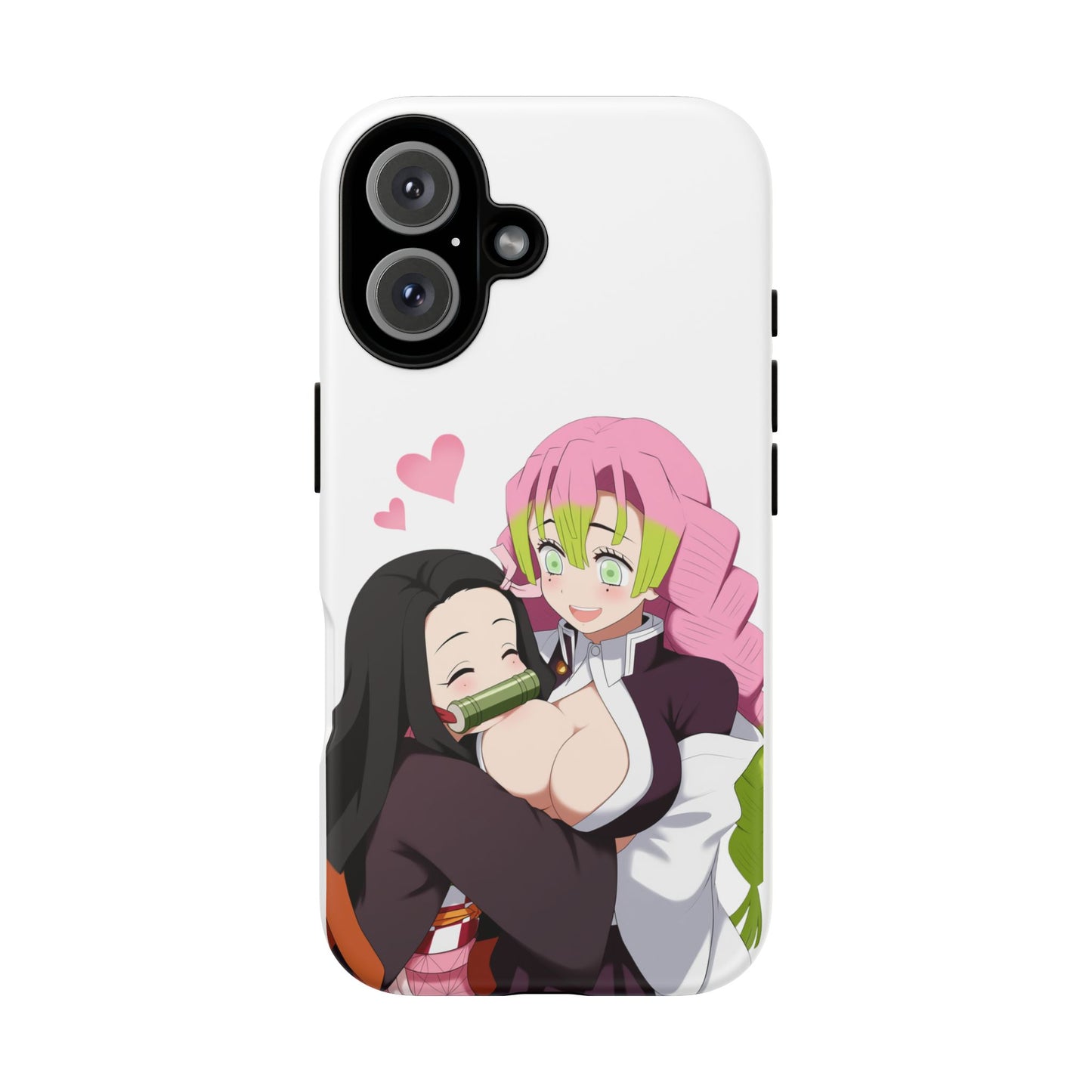 Anime Tough Cases - Nezuko and Mitsuri Demon Slayer Love Design