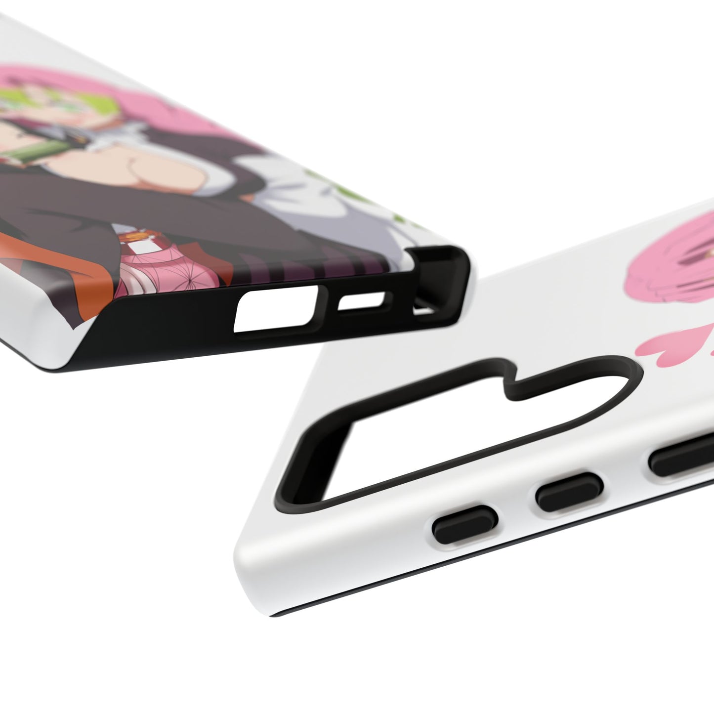 Anime Tough Cases - Nezuko and Mitsuri Demon Slayer Love Design