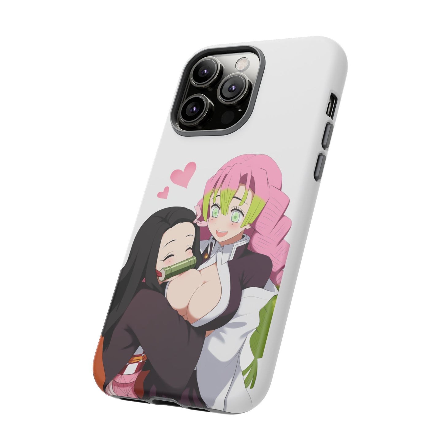 Anime Tough Cases - Nezuko and Mitsuri Demon Slayer Love Design
