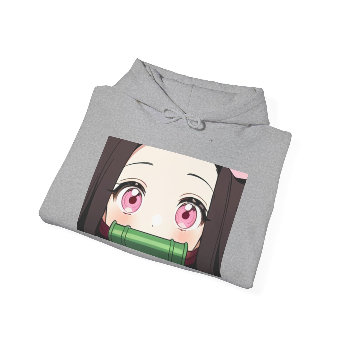 Nezuko Kamado Demon Slayer Hoodie Sweatshirt, Anime Cute Cherry Blossoms Pullover, Gift for Anime Fans, Unisex Hooded Jumper, Cosplay