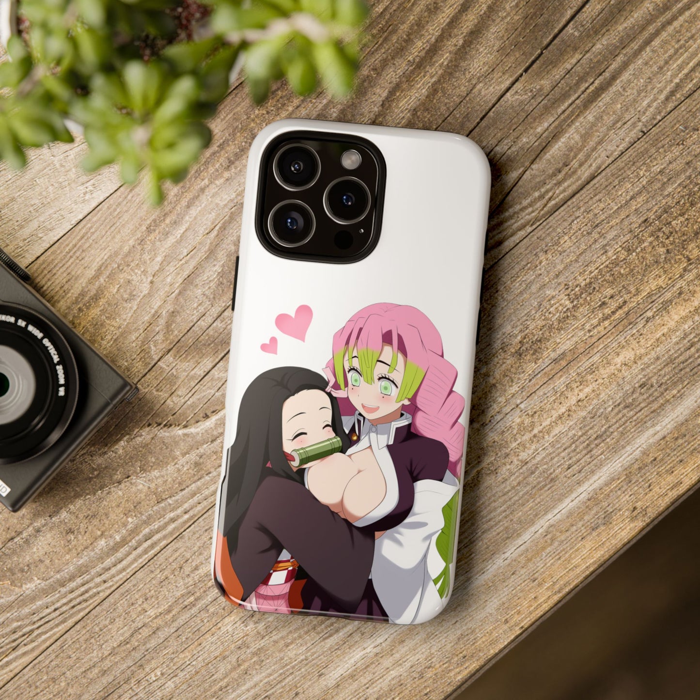 Anime Tough Cases - Nezuko and Mitsuri Demon Slayer Love Design