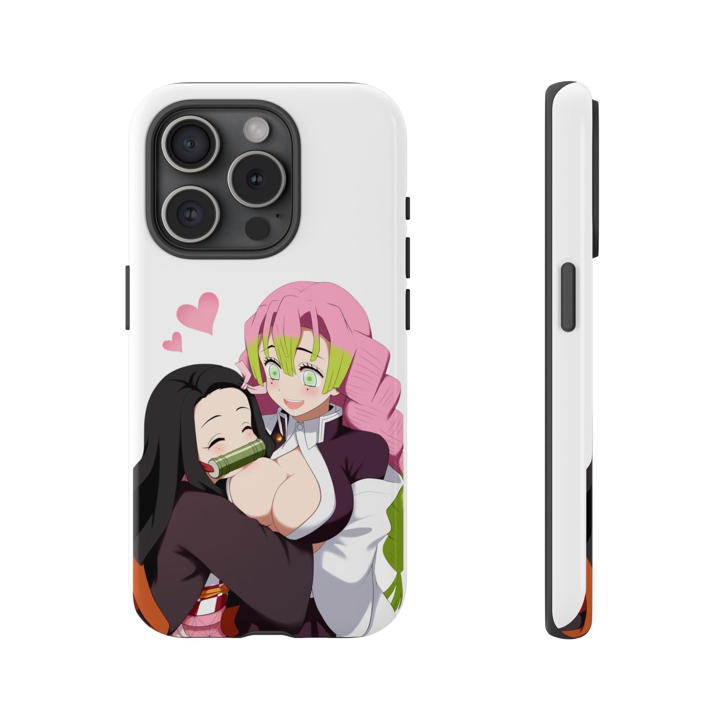 Anime Tough Cases - Nezuko and Mitsuri Demon Slayer Love Design