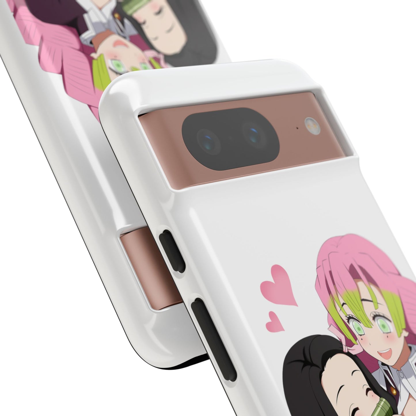 Anime Tough Cases - Nezuko and Mitsuri Demon Slayer Love Design