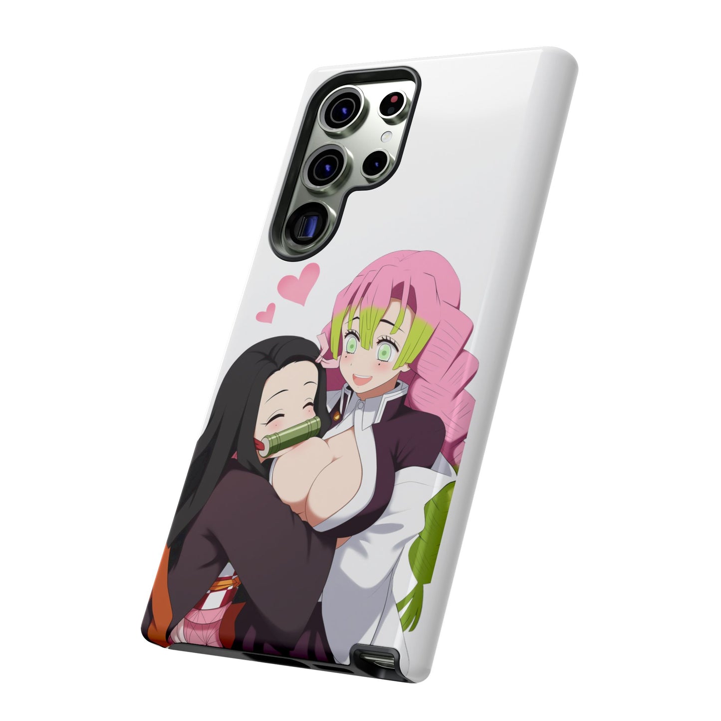 Anime Tough Cases - Nezuko and Mitsuri Demon Slayer Love Design