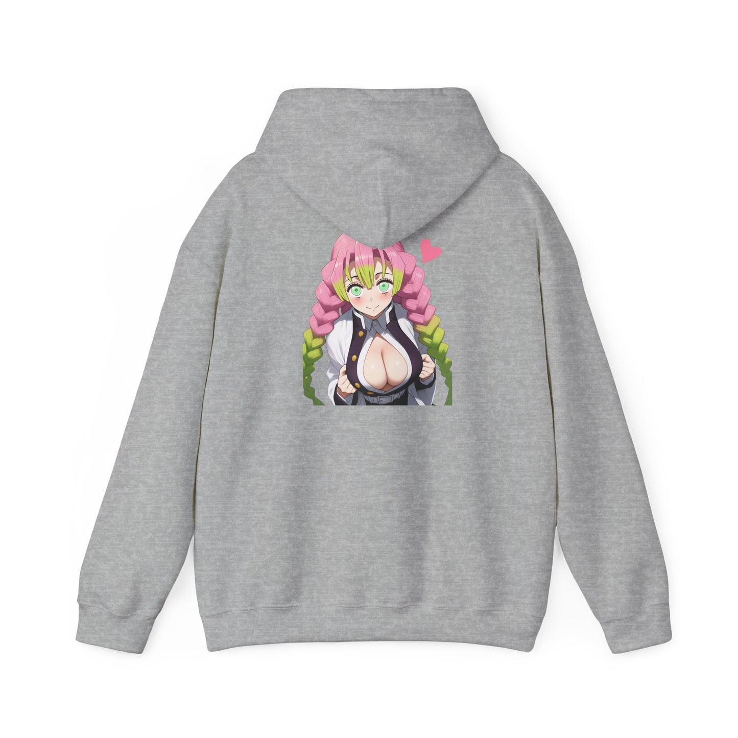 Mitsuri Demon Slayer Hoodie, Cute Anime Sweatshirt, Unisex Hooded Jumper, Gift for Anime Fans, Demon Slayer Merch, Cozy Anime Hoodie