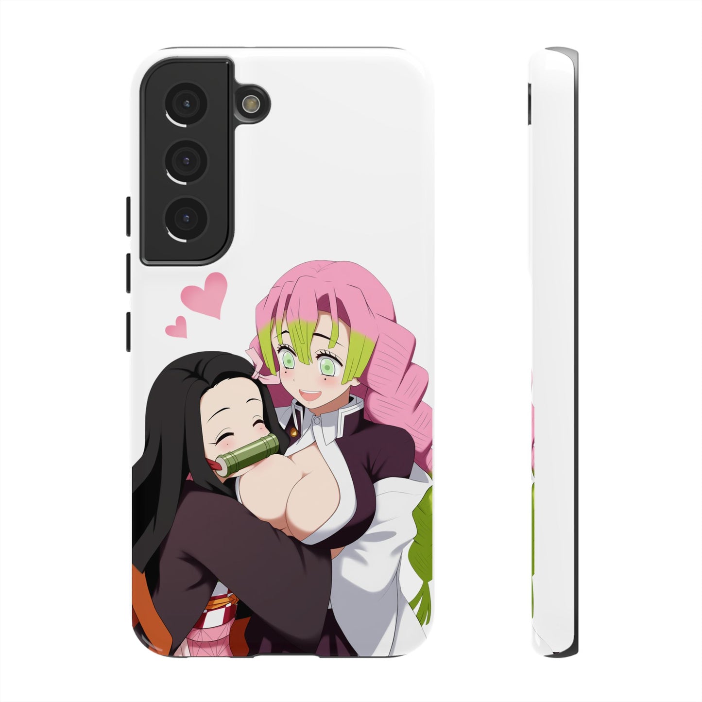 Anime Tough Cases - Nezuko and Mitsuri Demon Slayer Love Design