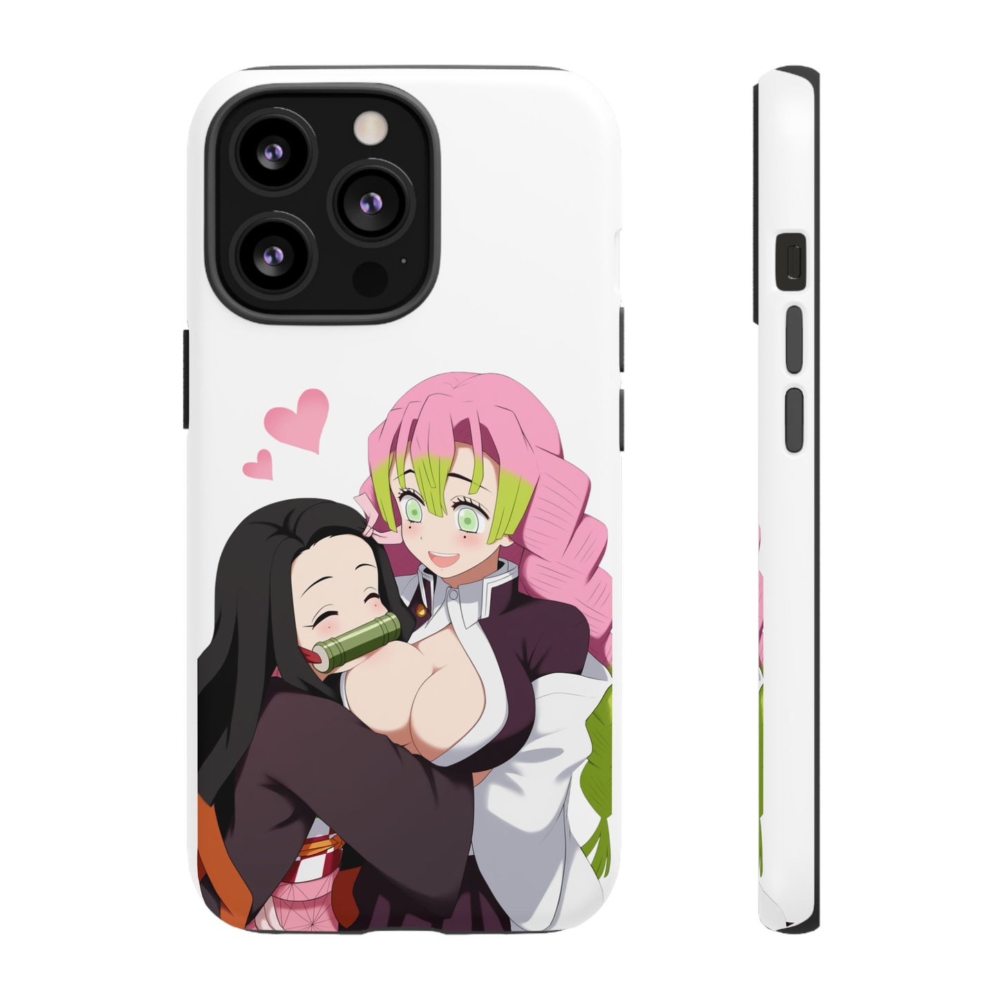 Anime Tough Cases - Nezuko and Mitsuri Demon Slayer Love Design