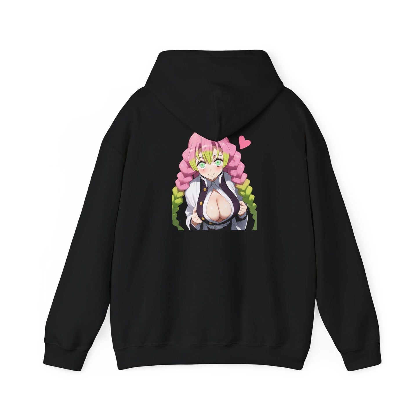 Mitsuri Demon Slayer Hoodie, Cute Anime Sweatshirt, Unisex Hooded Jumper, Gift for Anime Fans, Demon Slayer Merch, Cozy Anime Hoodie