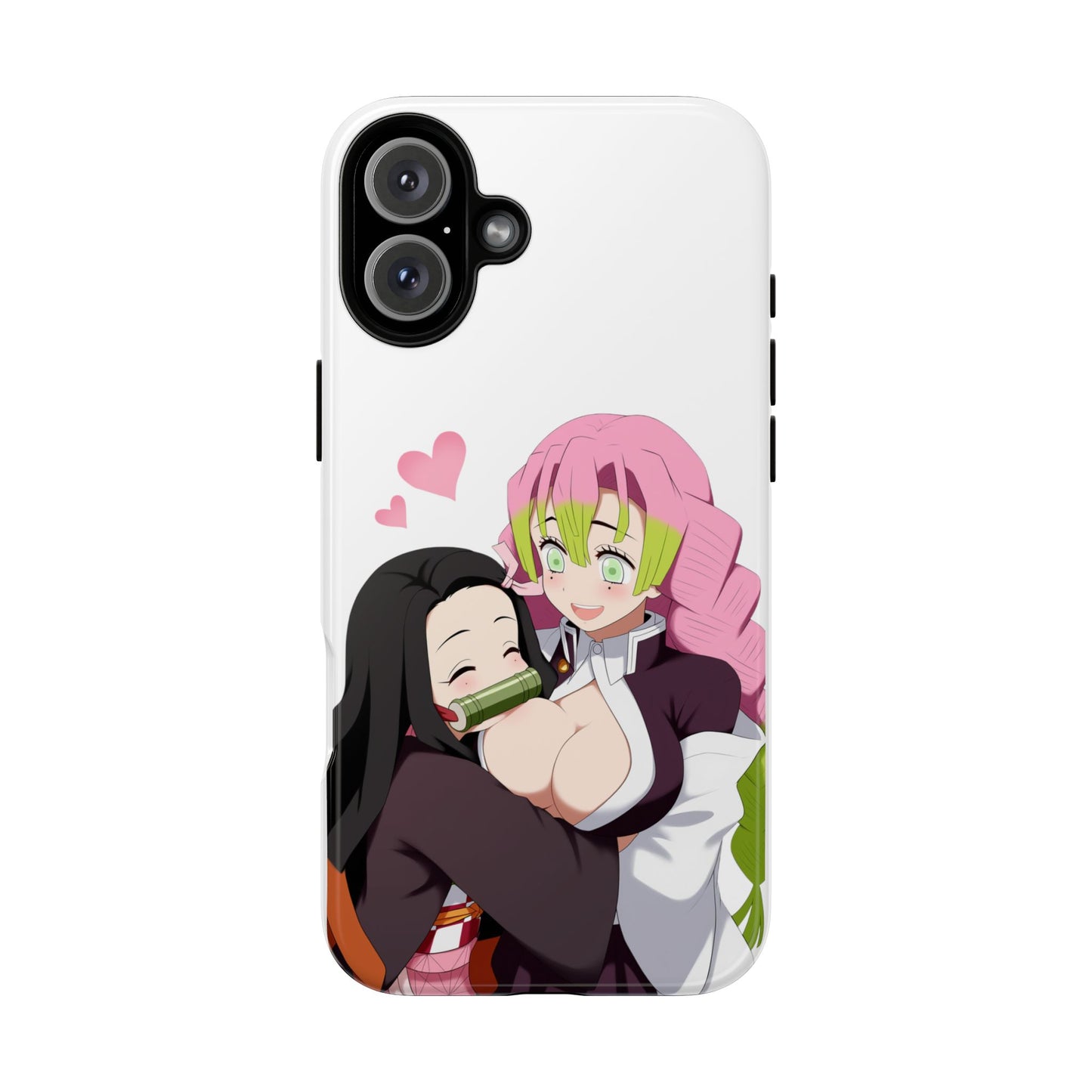 Anime Tough Cases - Nezuko and Mitsuri Demon Slayer Love Design