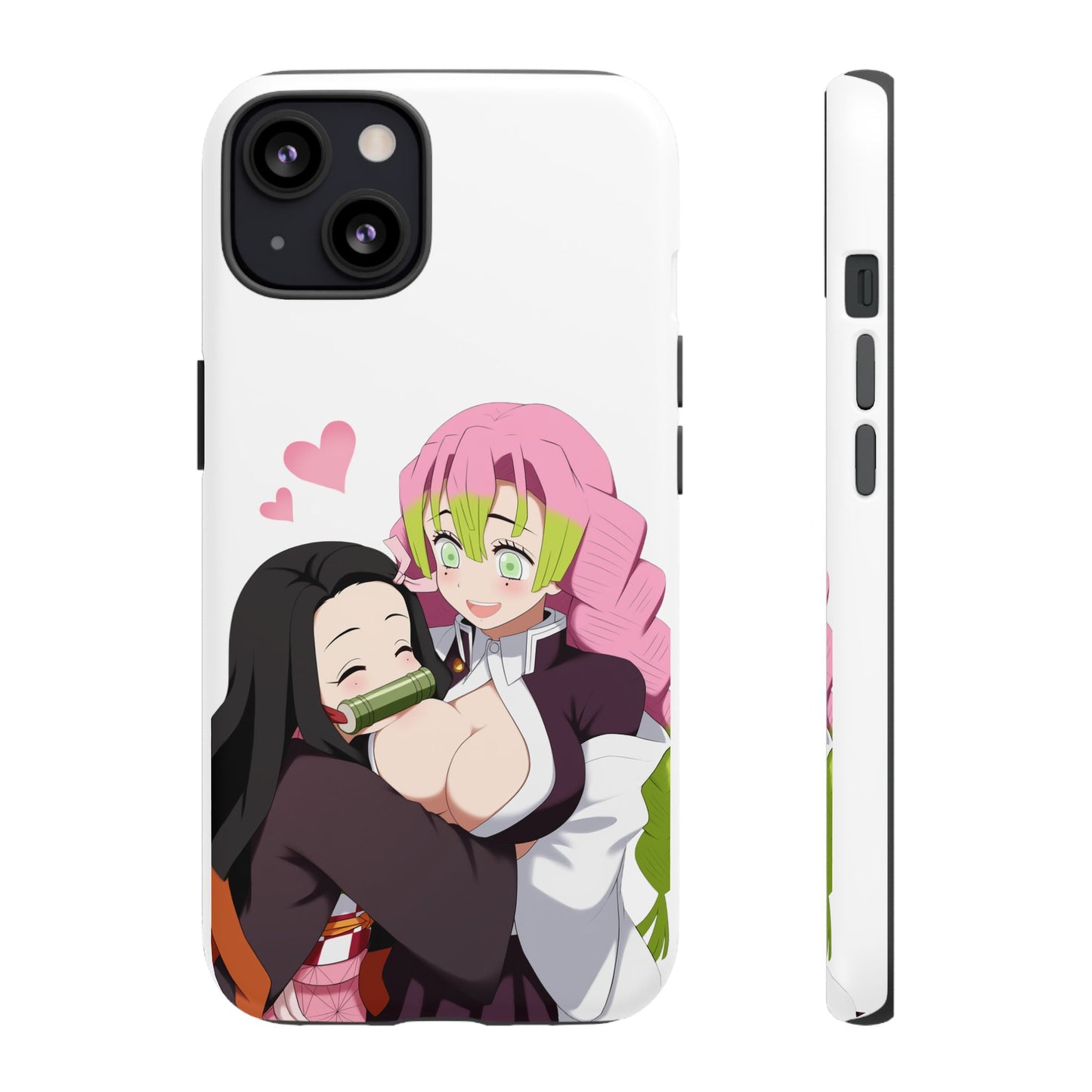 Anime Tough Cases - Nezuko and Mitsuri Demon Slayer Love Design
