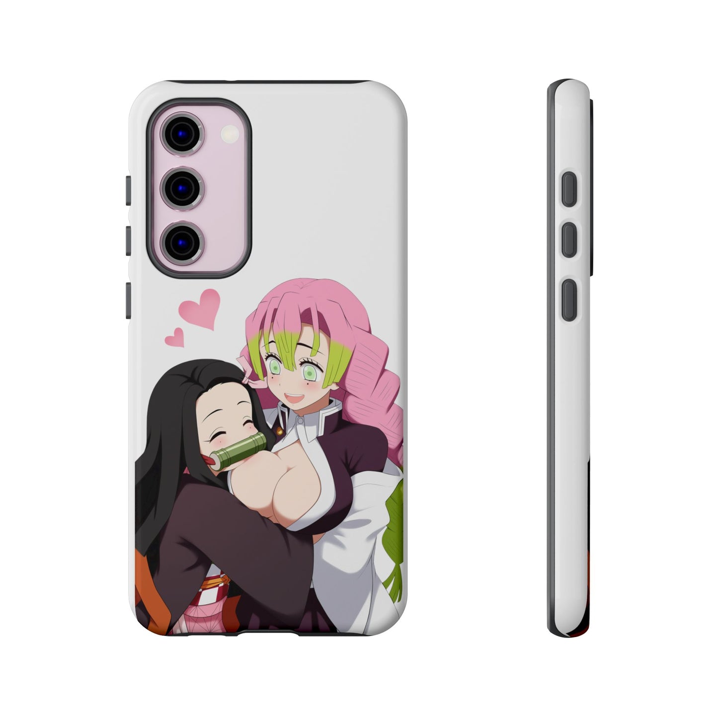 Anime Tough Cases - Nezuko and Mitsuri Demon Slayer Love Design