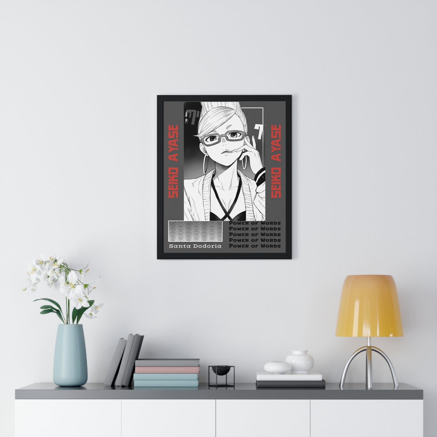 Seiko Ayase from Dandadan, New Waifu Wall Art Print, Home Decor, Gift for Anime Fans, Manga Poster, Anime Vertical Framed Poster,