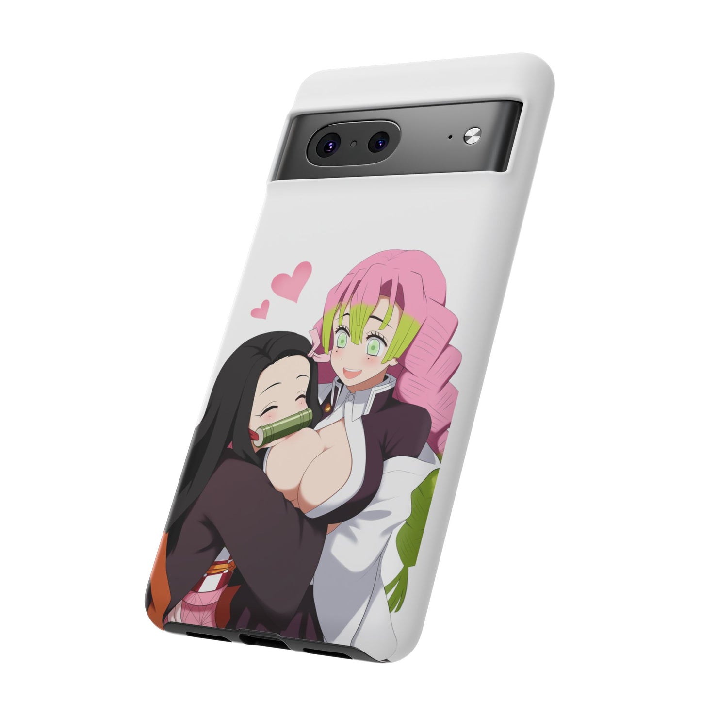Anime Tough Cases - Nezuko and Mitsuri Demon Slayer Love Design