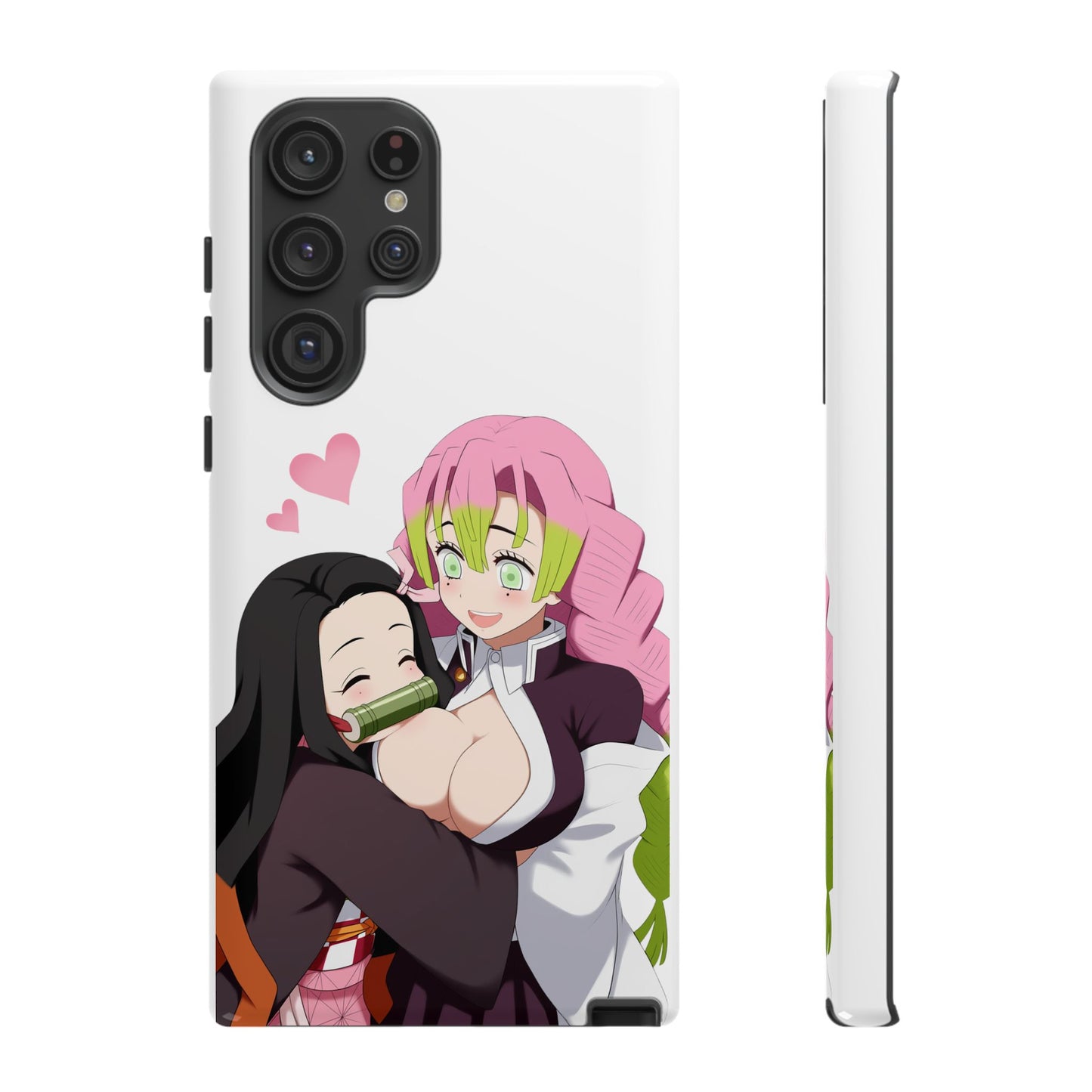 Anime Tough Cases - Nezuko and Mitsuri Demon Slayer Love Design