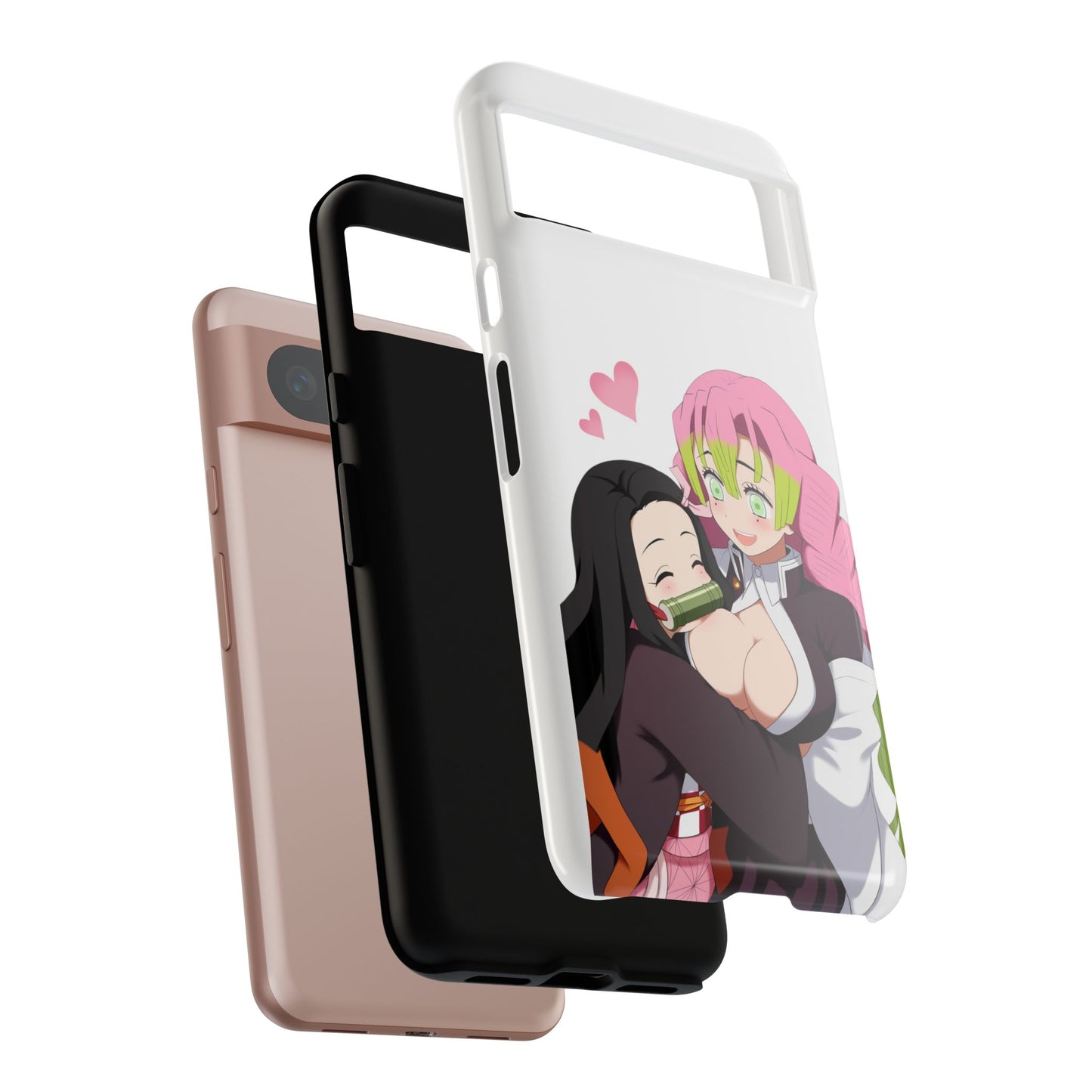 Anime Tough Cases - Nezuko and Mitsuri Demon Slayer Love Design