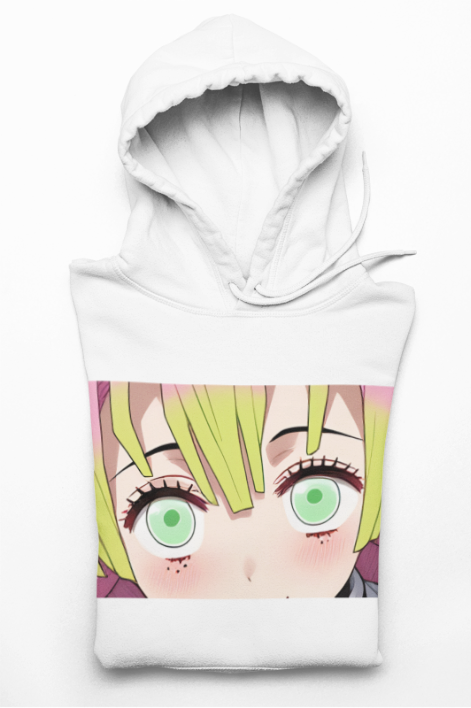 Mitsuri Demon Slayer Hoodie, Cute Anime Sweatshirt, Unisex Hooded Jumper, Gift for Anime Fans, Demon Slayer Merch, Cozy Anime Hoodie