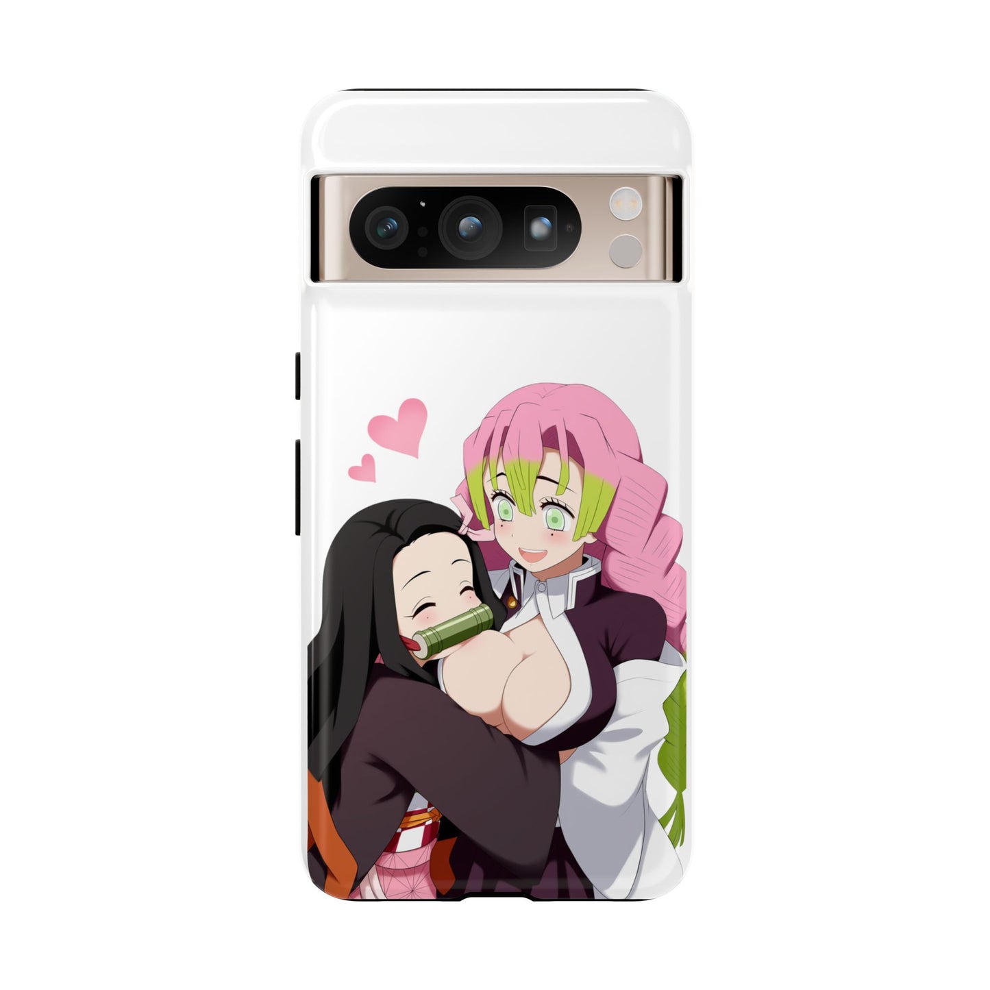 Anime Tough Cases - Nezuko and Mitsuri Demon Slayer Love Design